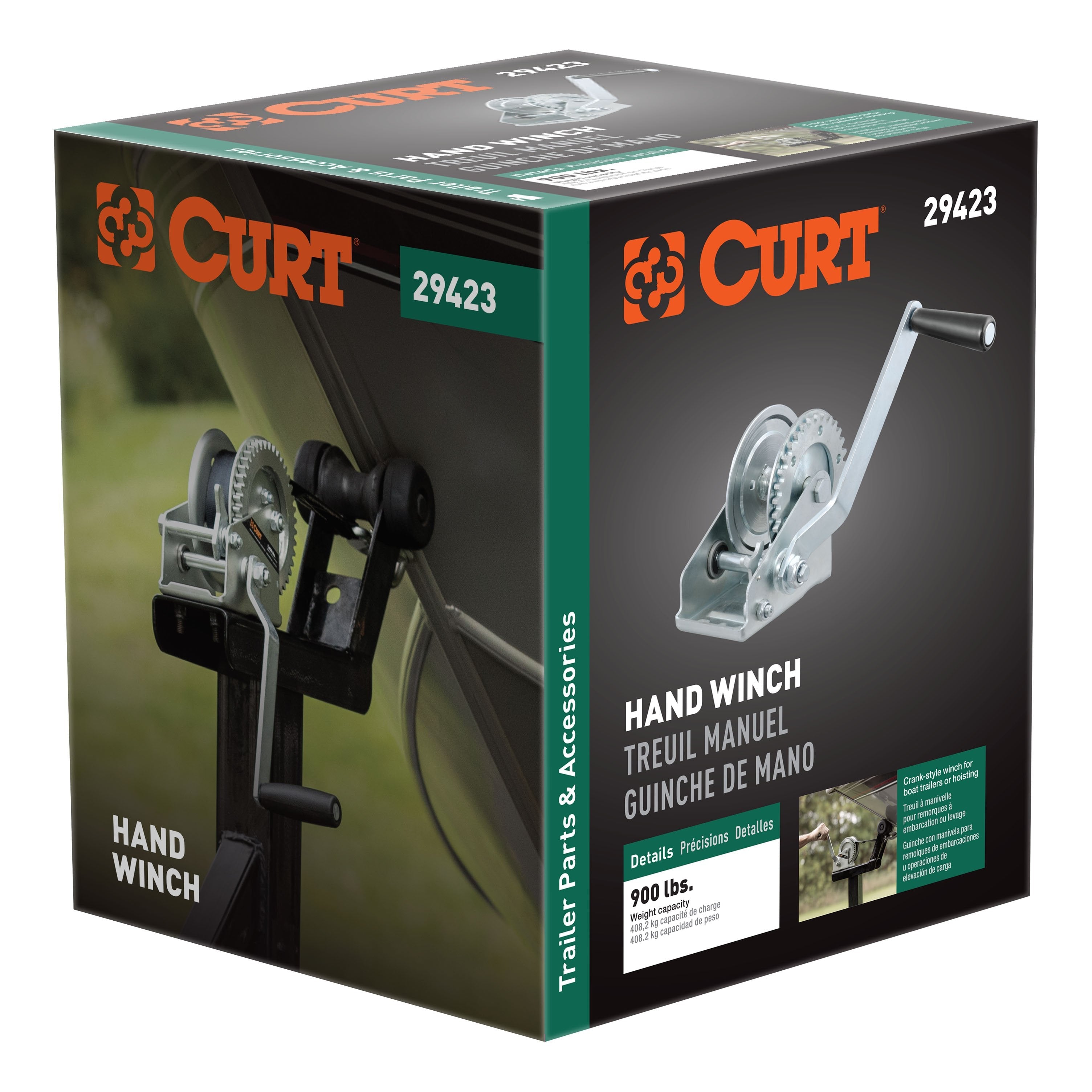 Boat Winch,Single Speed Trailer Winch