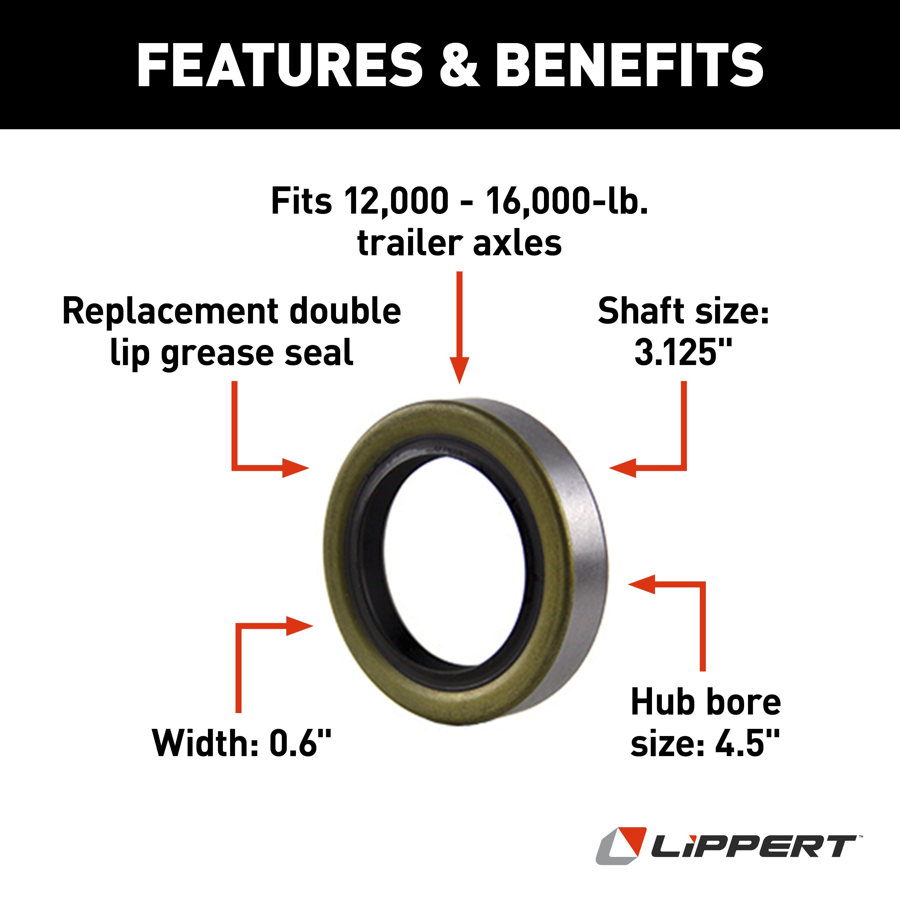Grease Seals Races Bearings and Caps,Seals