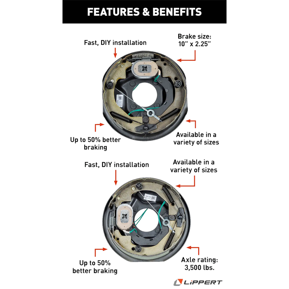 Trailer Brakes,Electric Drum Brake Assemblies
