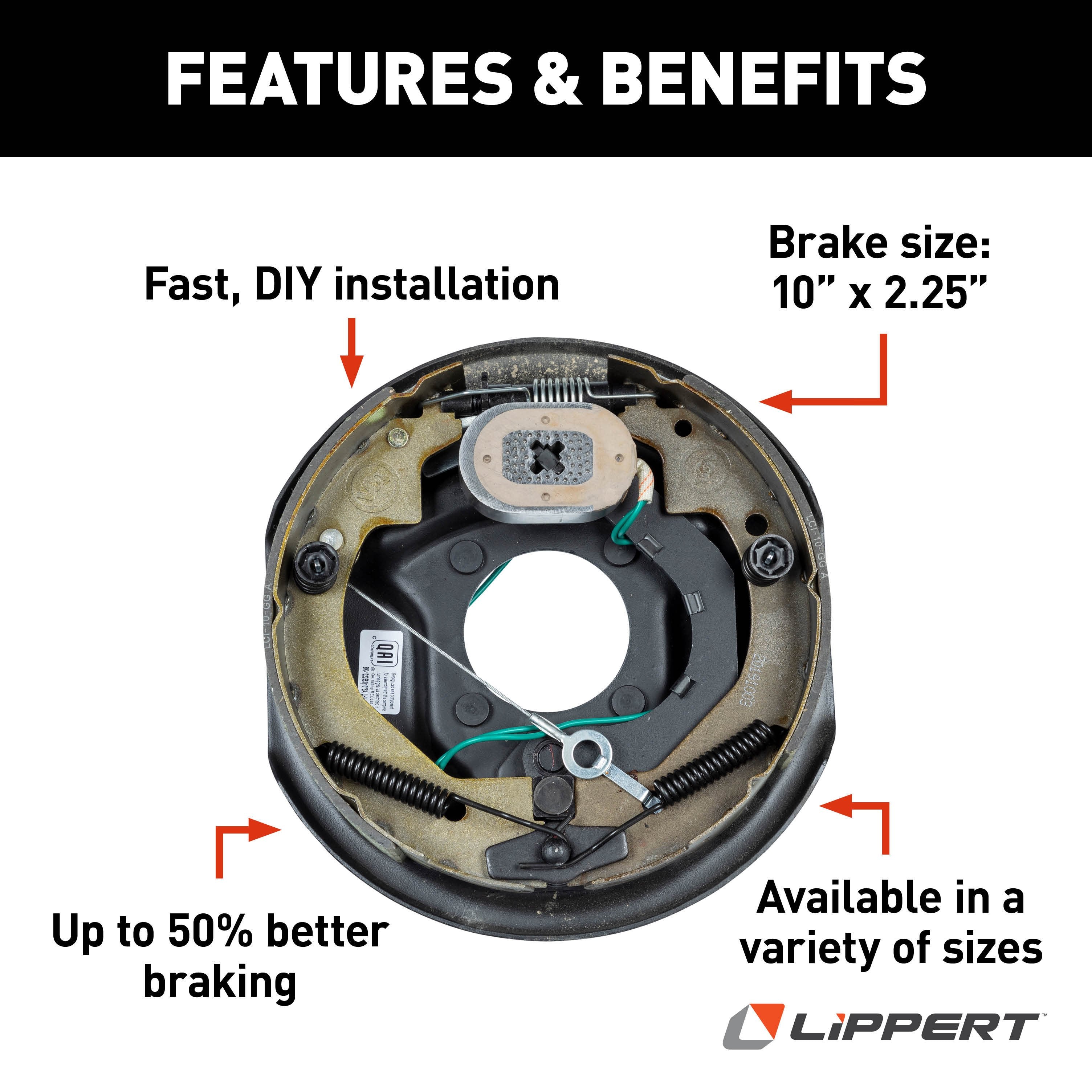 Trailer Brakes,Electric Drum Brake Assemblies