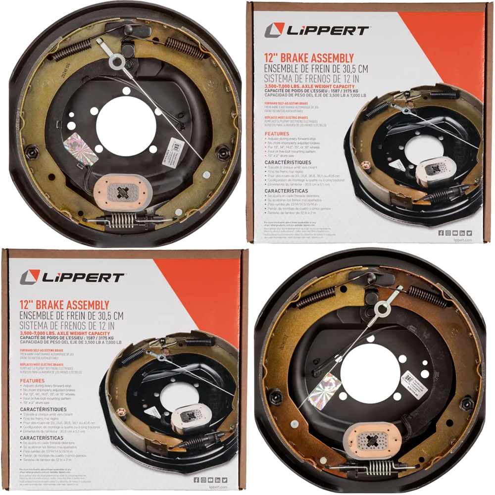 Trailer Brakes,Electric Drum Brake Assemblies