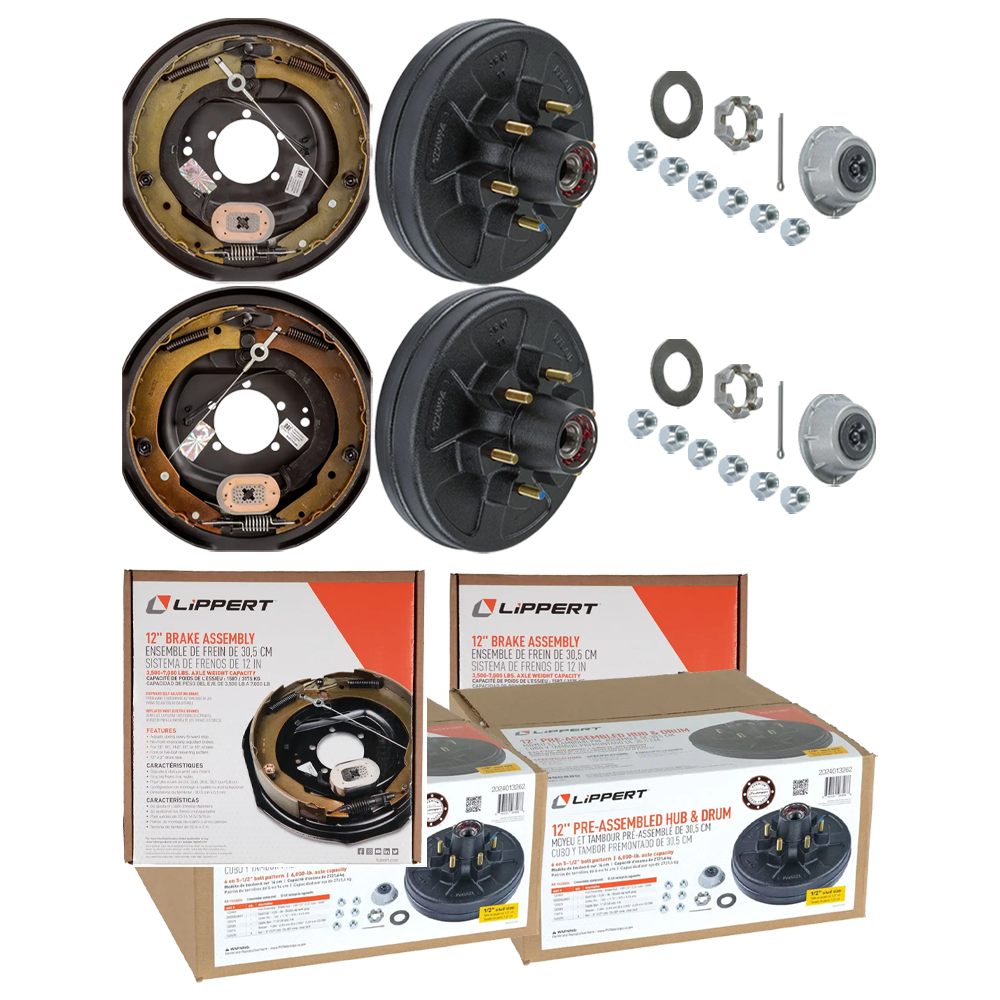 Trailer Brakes,Wheel Hubs and Brake Drums