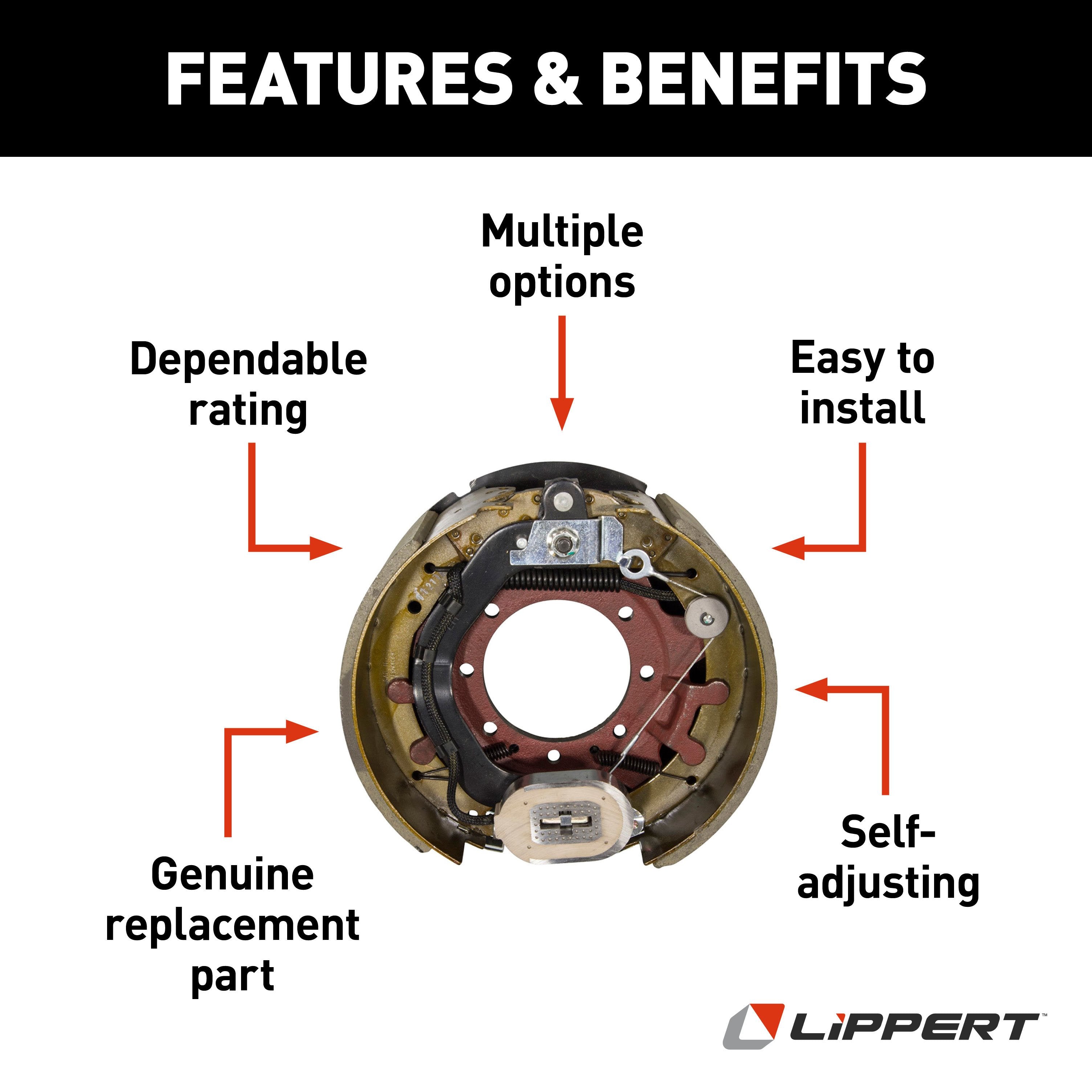 Trailer Brakes,Electric Drum Brake Assemblies