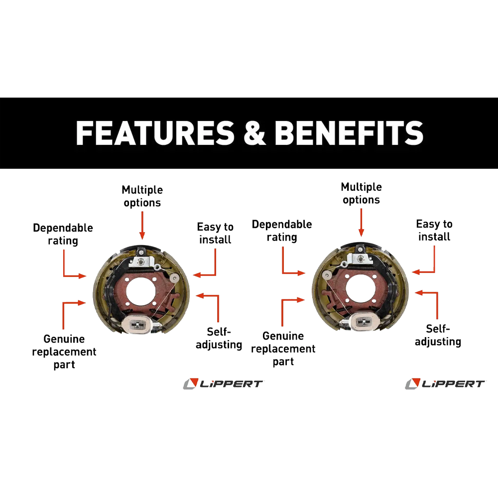 Trailer Brakes,Electric Drum Brake Assemblies