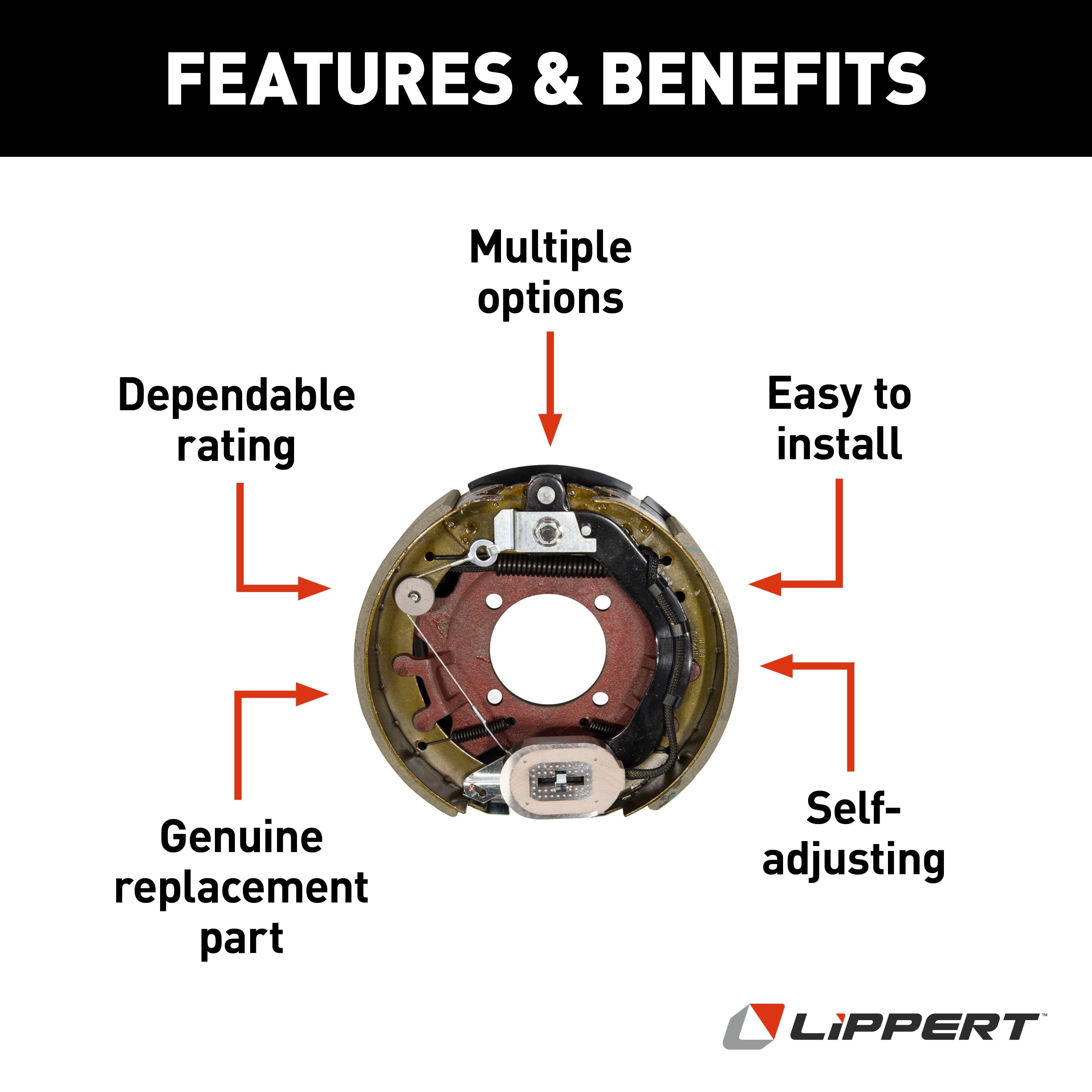 Trailer Brakes,Electric Drum Brake Assemblies