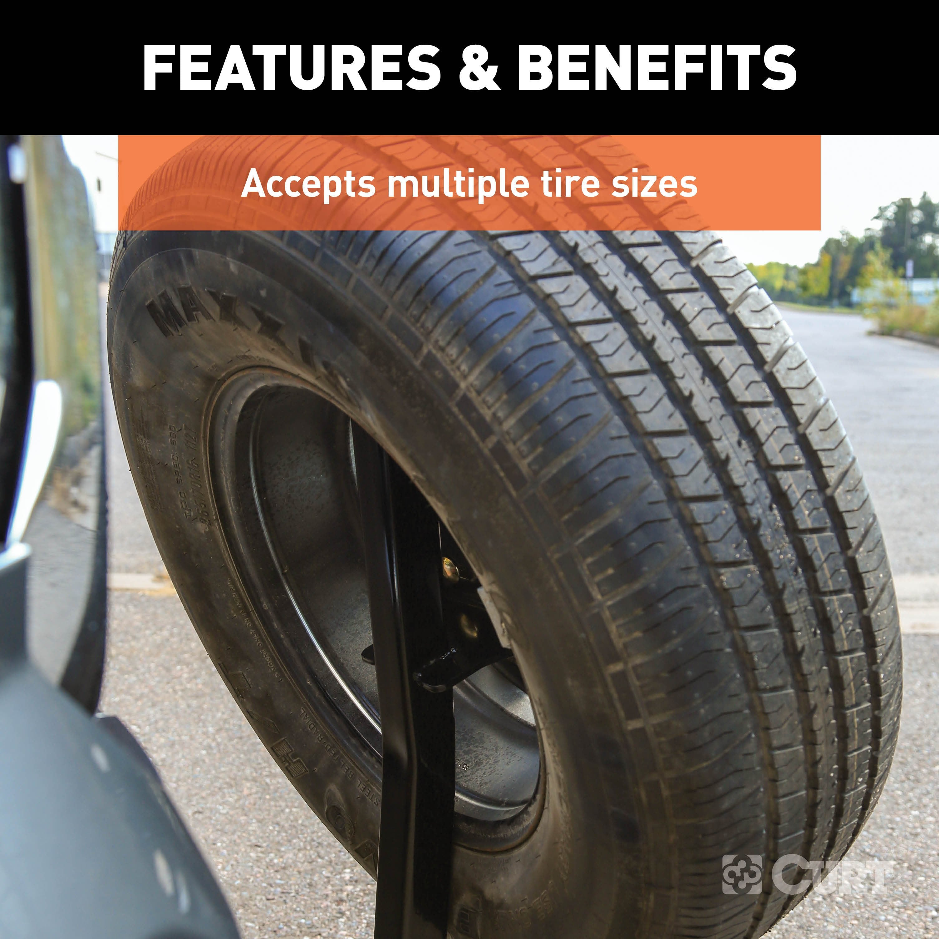 Front Trailer Hitch Parts,Spare Tire Carrier