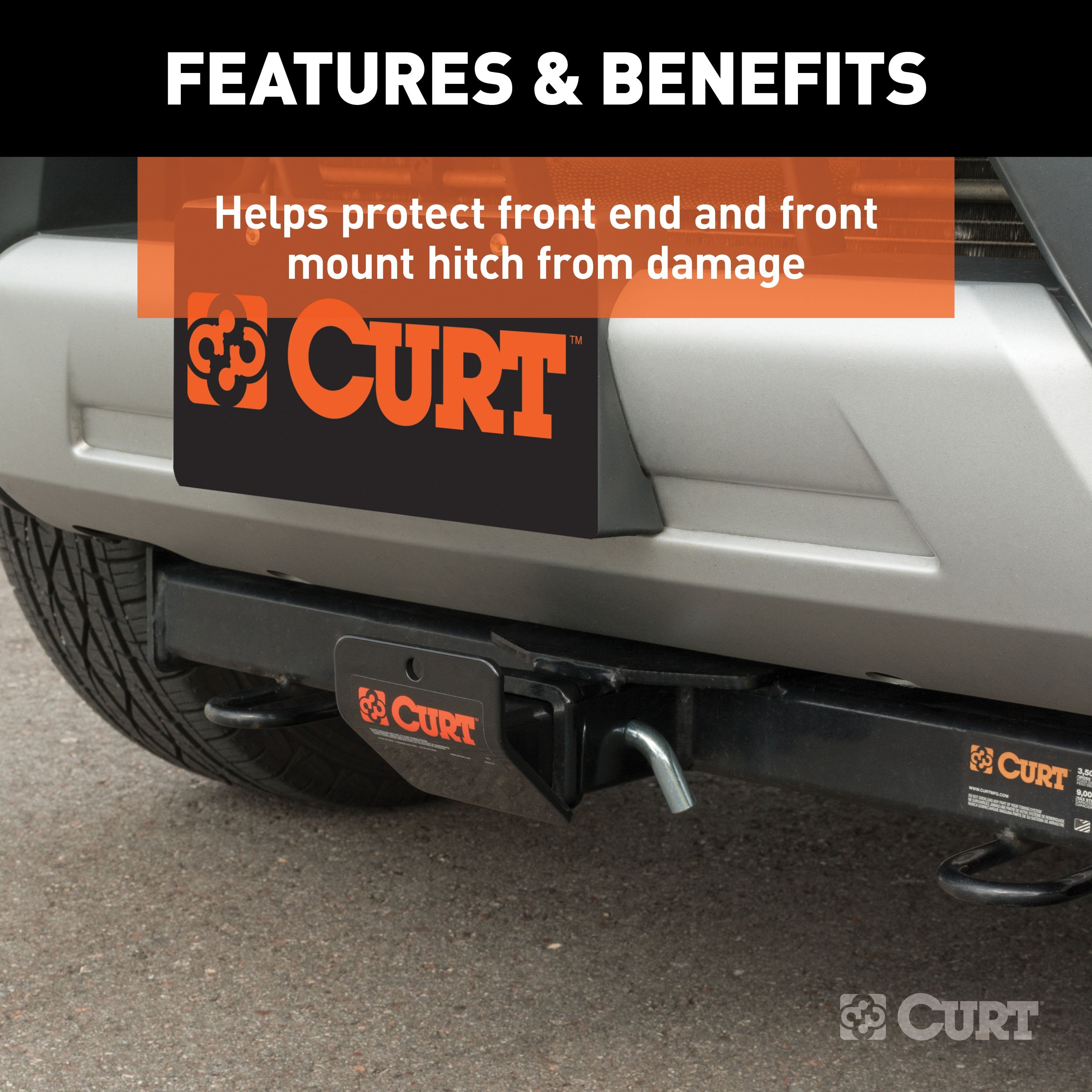 Front Trailer Hitch Parts,Skid Shield
