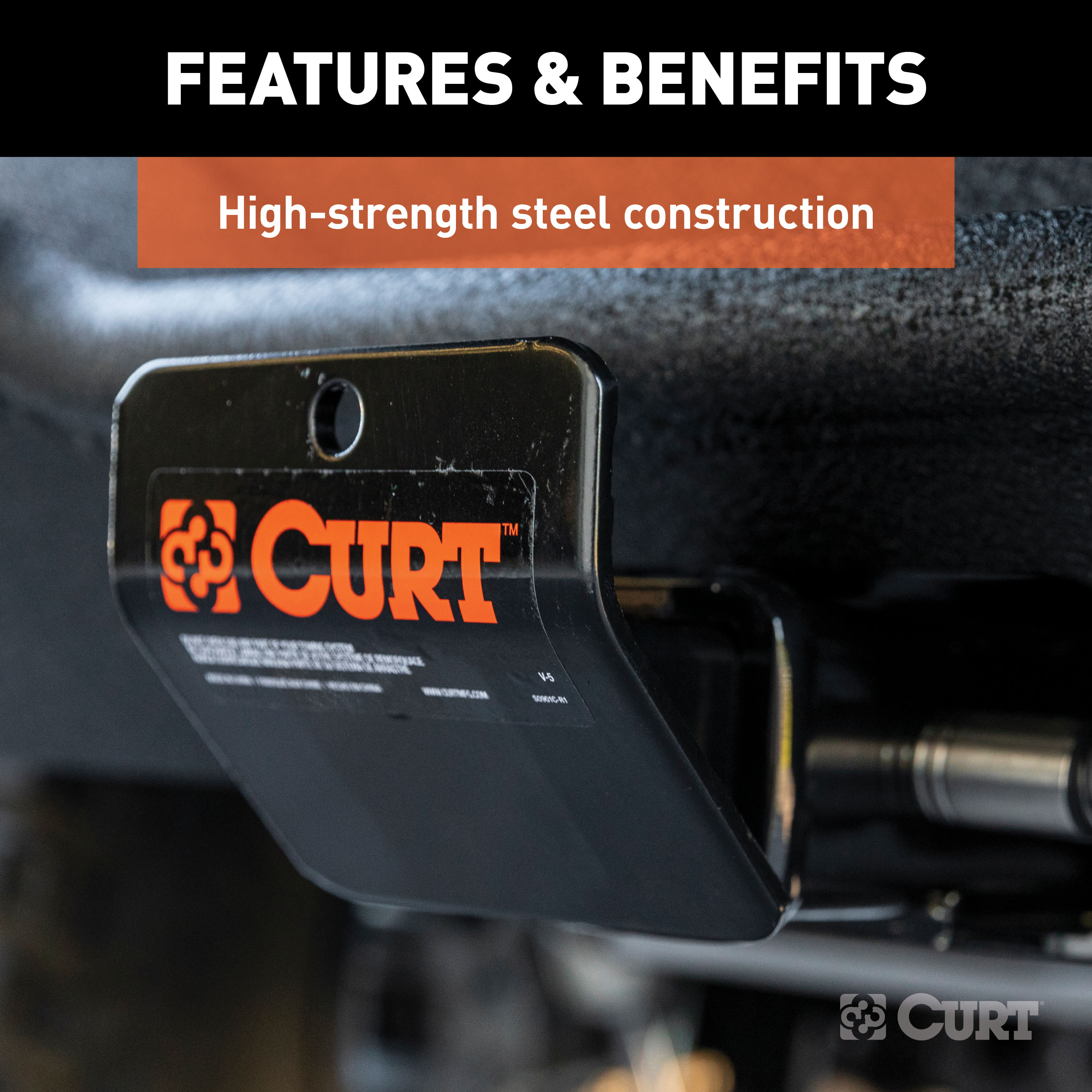 Front Trailer Hitch Parts,Skid Shield