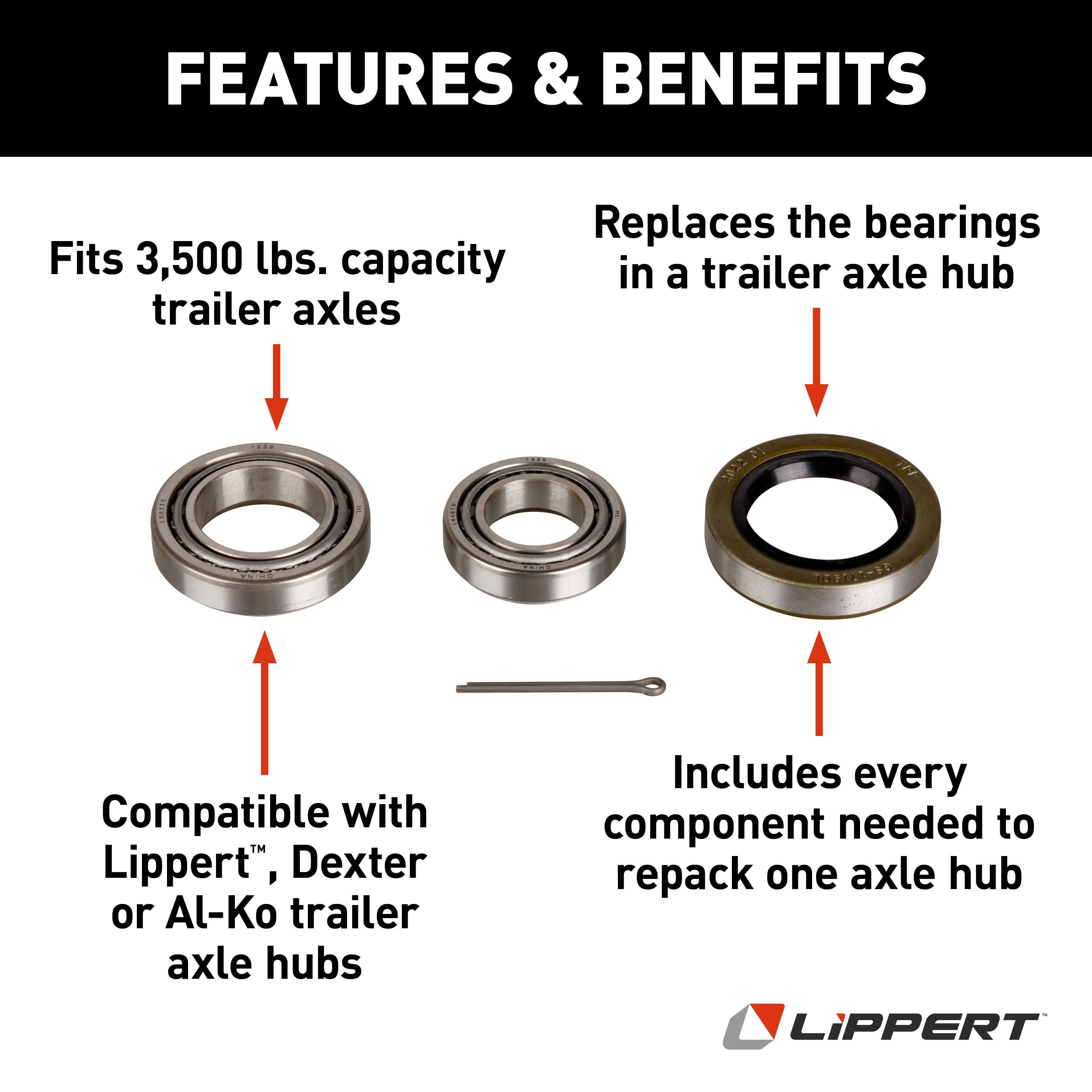 Grease Seals Races Bearings and Caps,Bearings