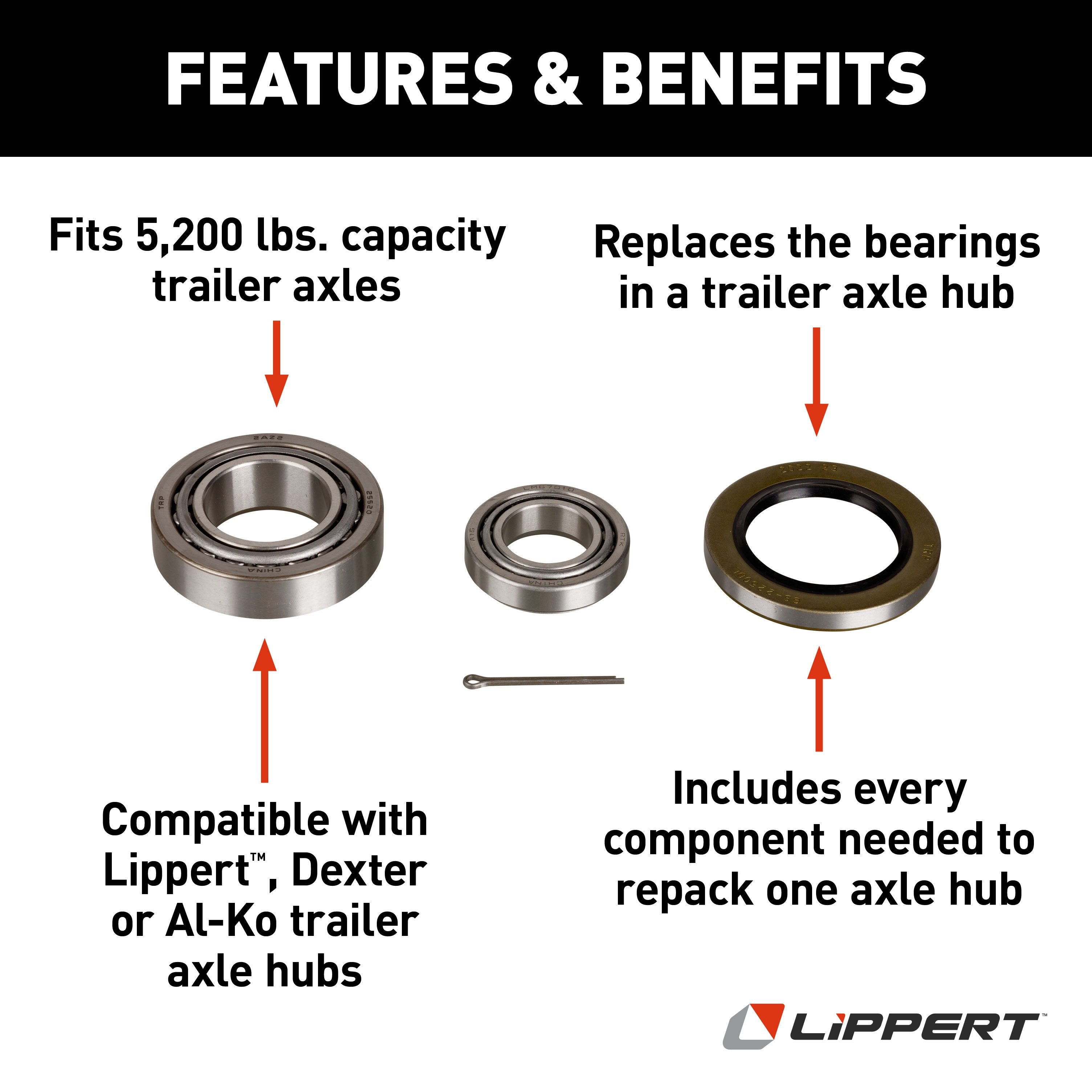 Grease Seals Races Bearings and Caps,Bearings