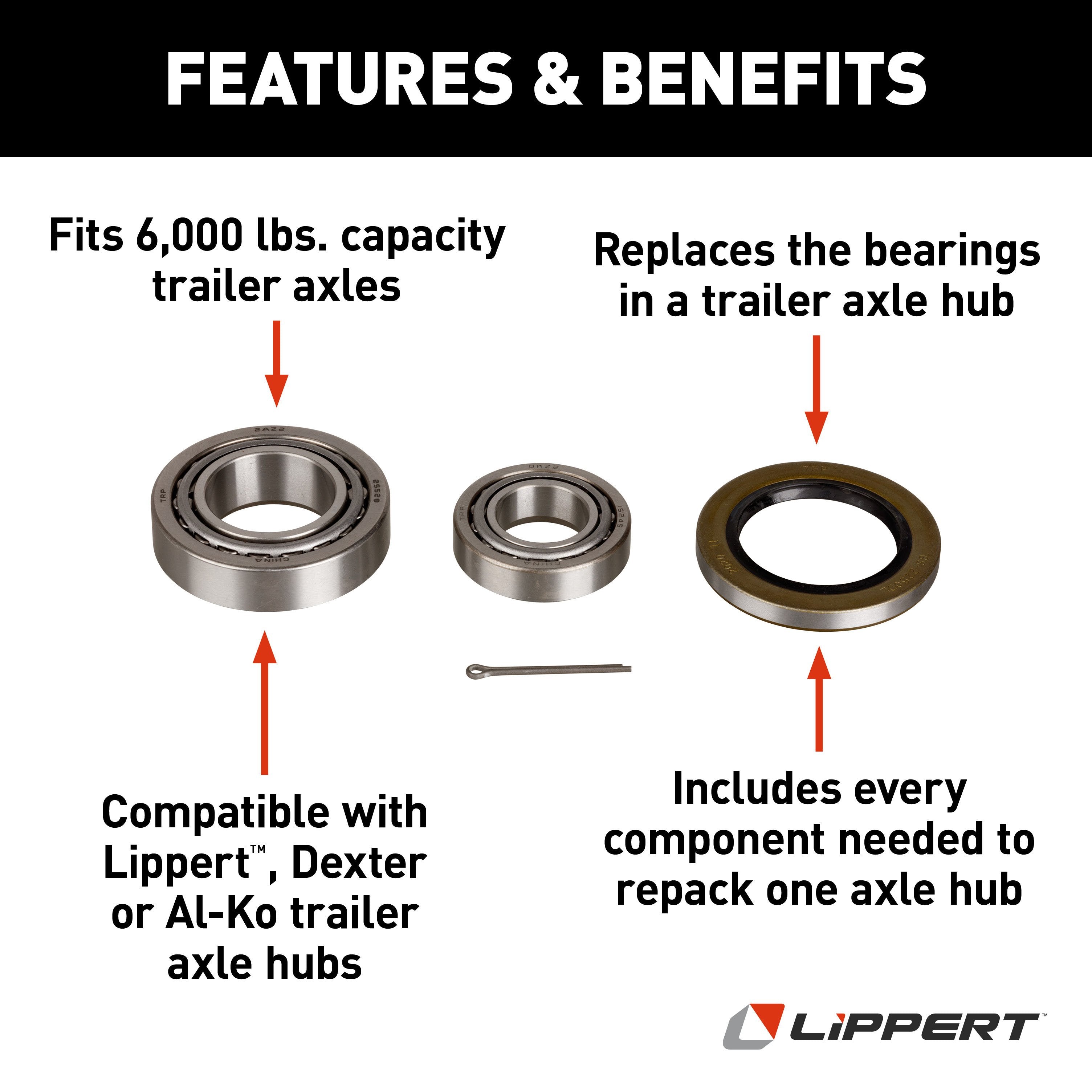Grease Seals Races Bearings and Caps,Bearings