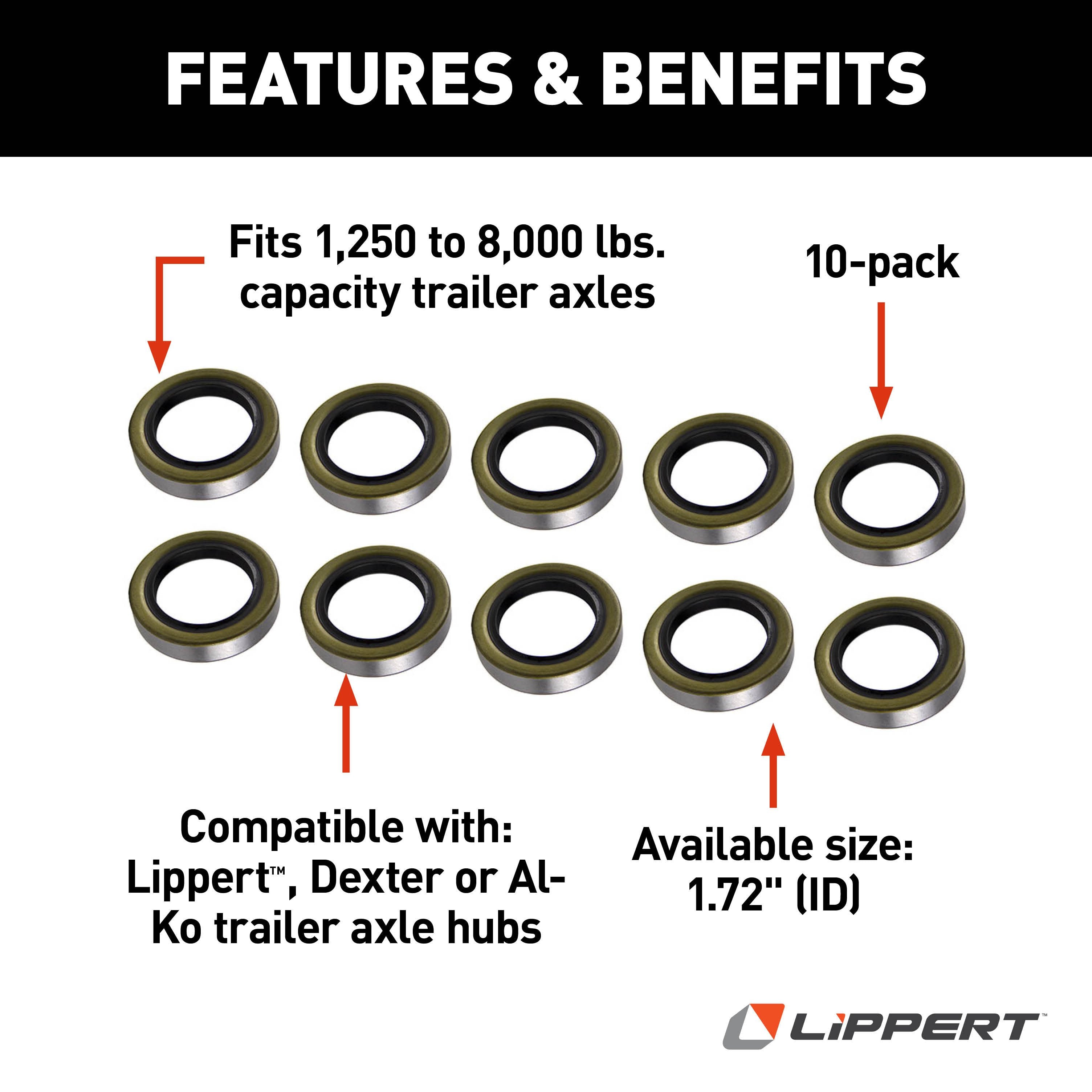 Grease Seals Races Bearings and Caps,Seals