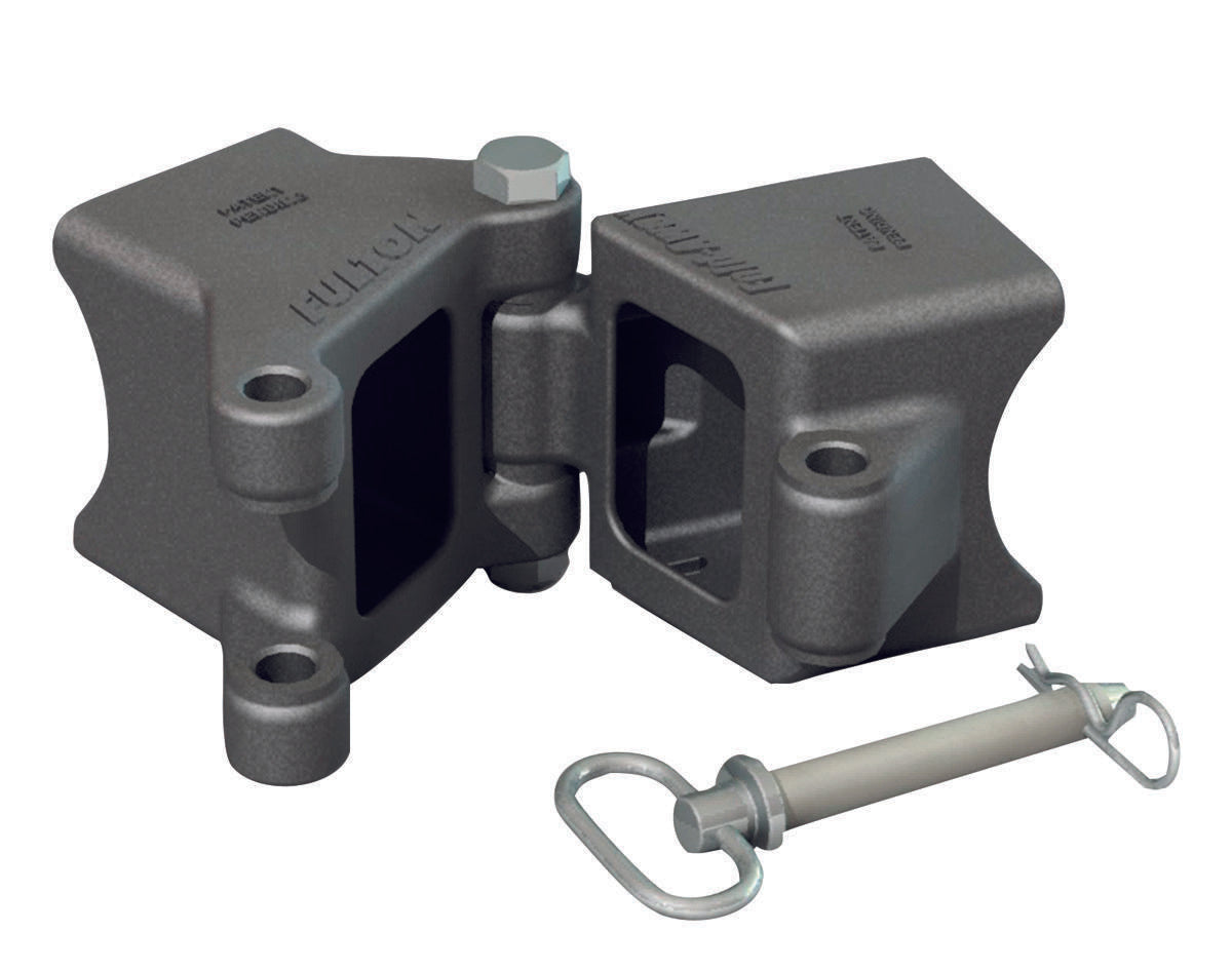 Swing Away Trailer Tongue,Raw Finish Weld-On Hinge Kits