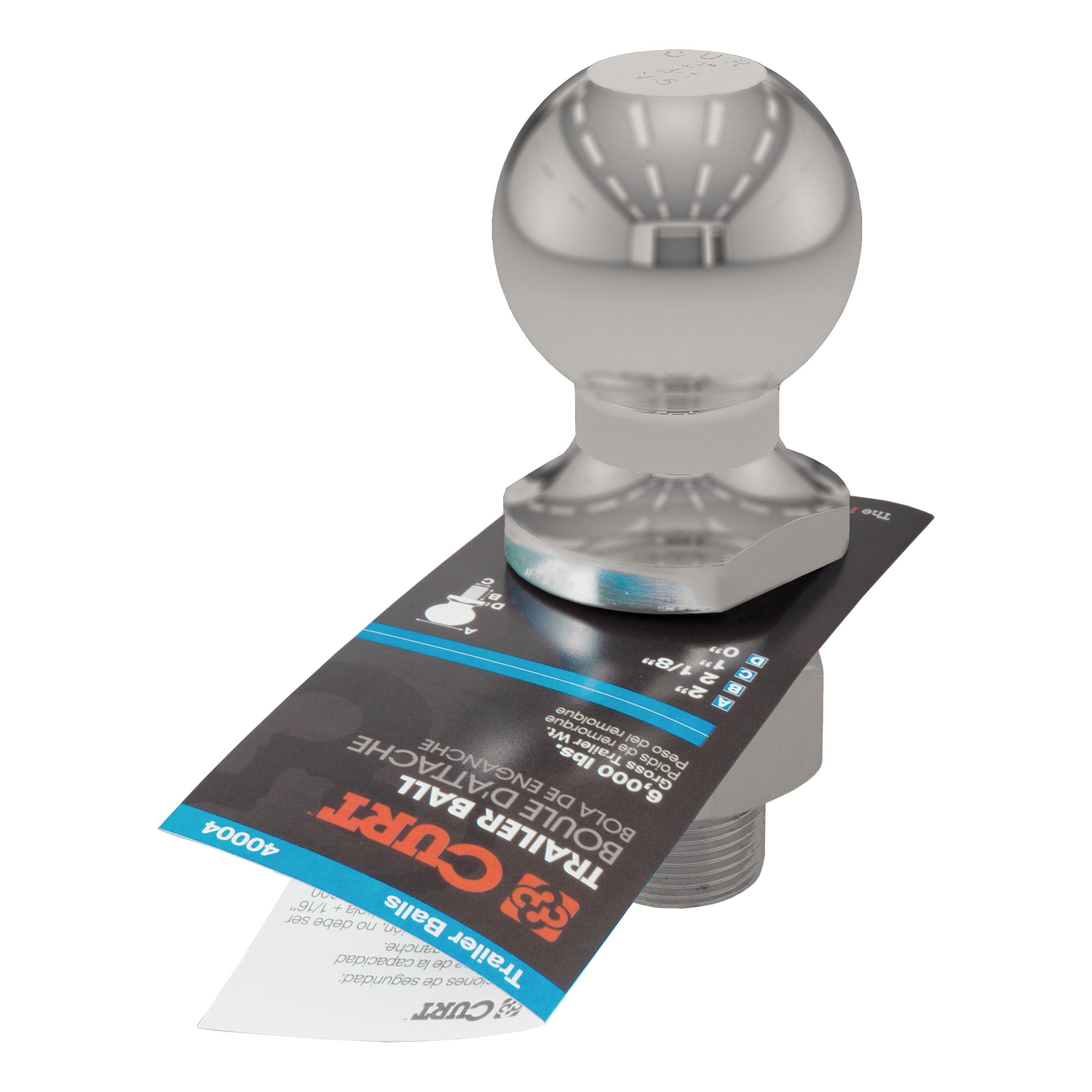 Trailer Hitch Ball,2 Inch Ball