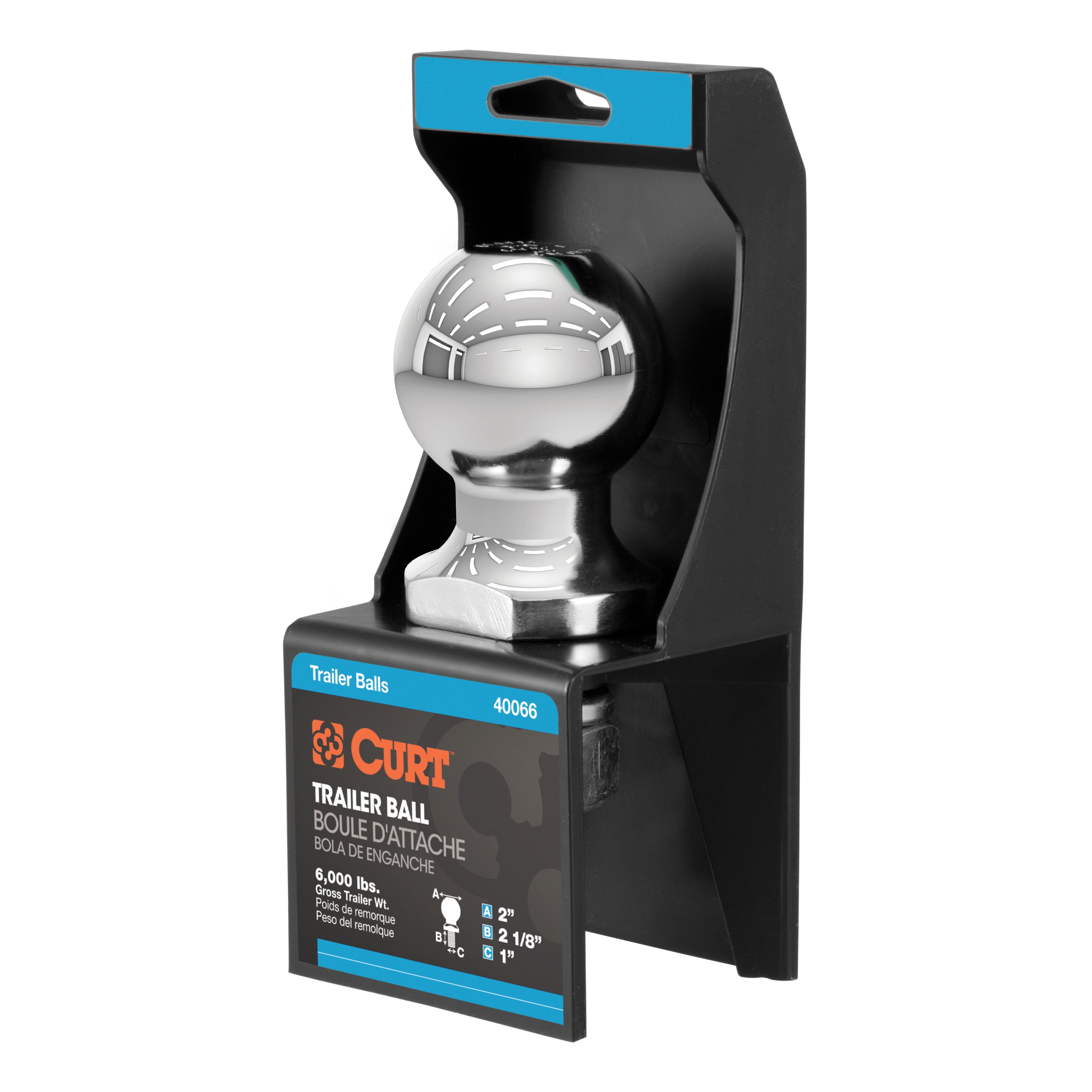 Trailer Hitch Ball,2 Inch Ball