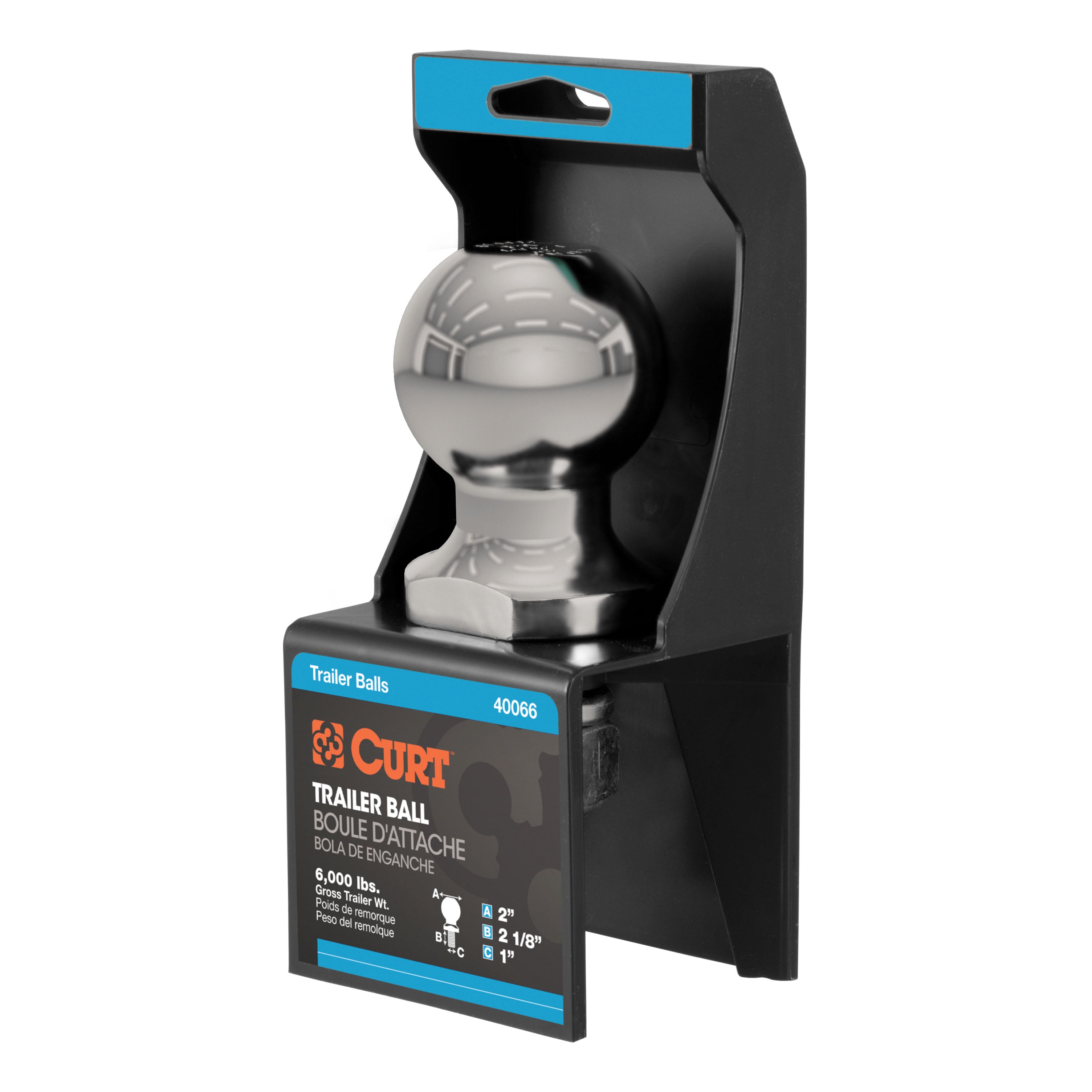 Trailer Hitch Ball,2 Inch Ball