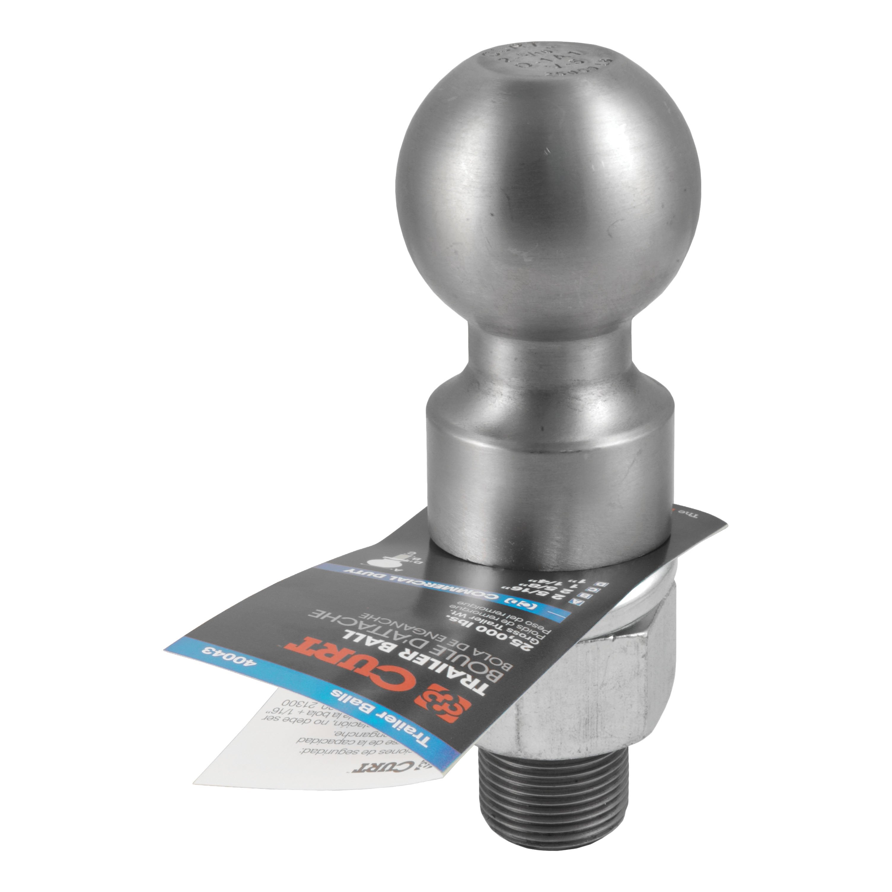 Trailer Hitch Ball,2-5/16 Inch Ball
