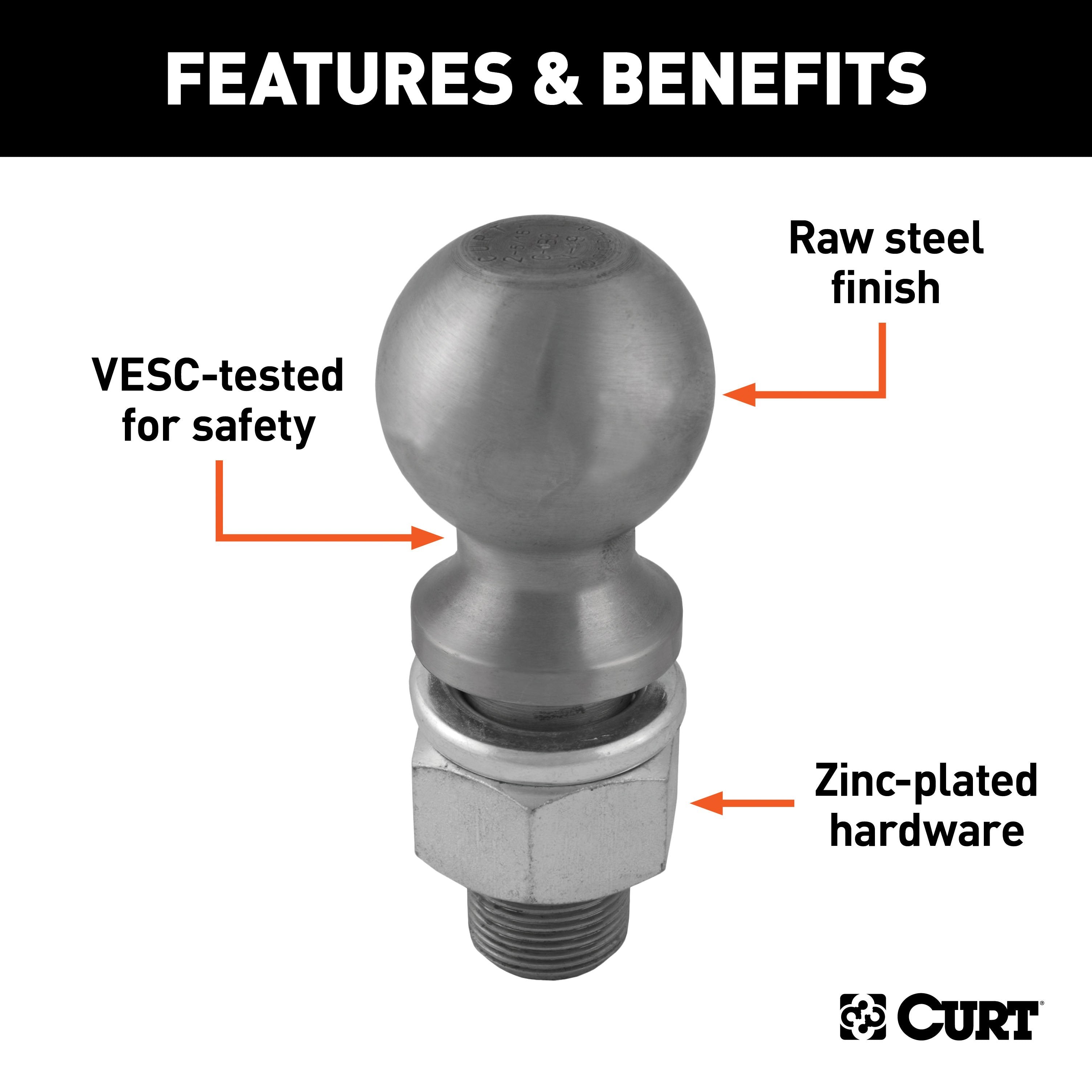 Trailer Hitch Ball,3 Inch Ball