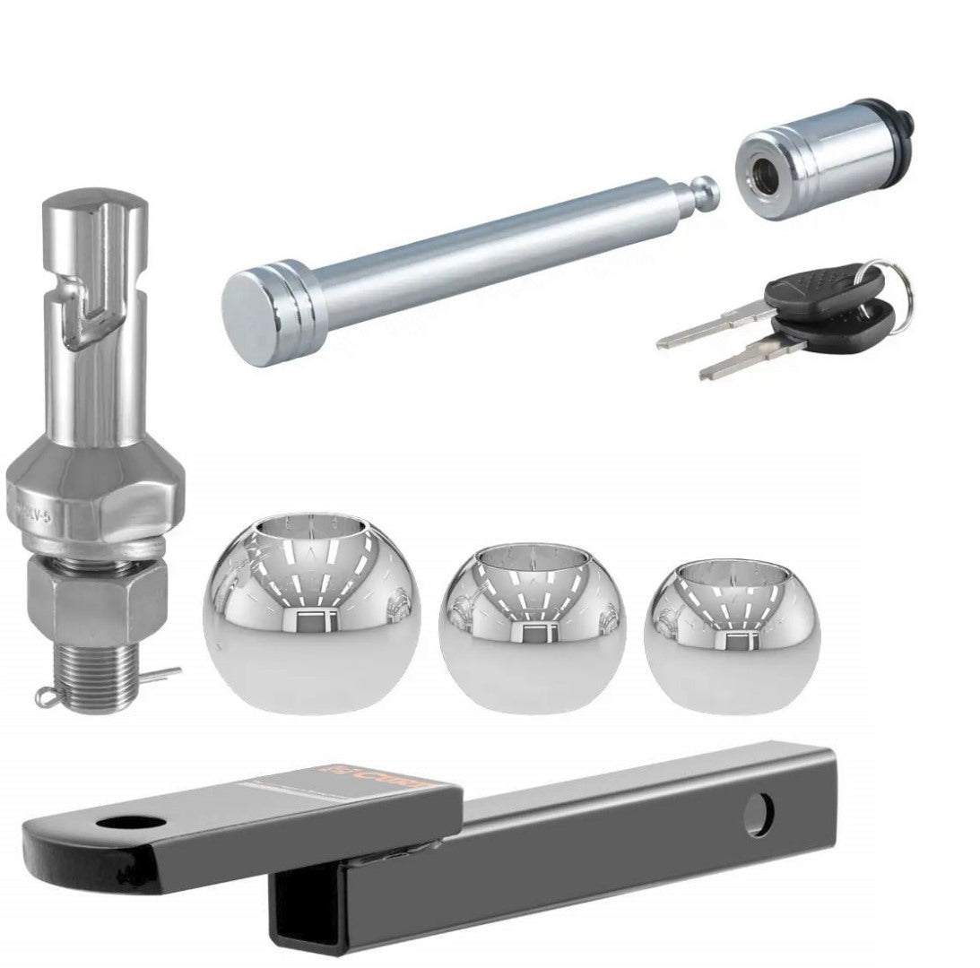 Trailer Hitch Ball Mount,Fixed Ball Mount