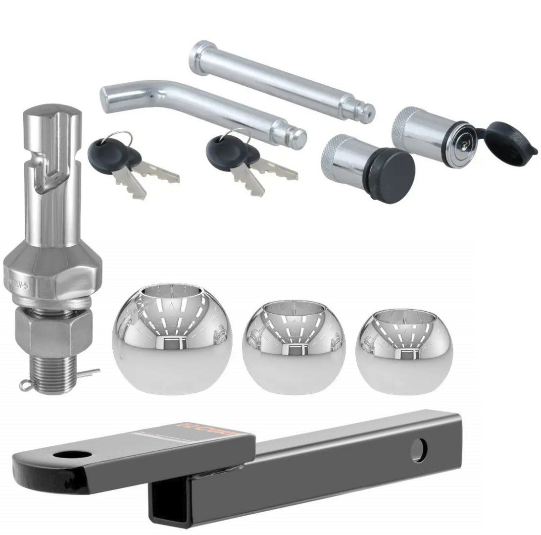 Trailer Hitch Ball Mount,Fixed Ball Mount