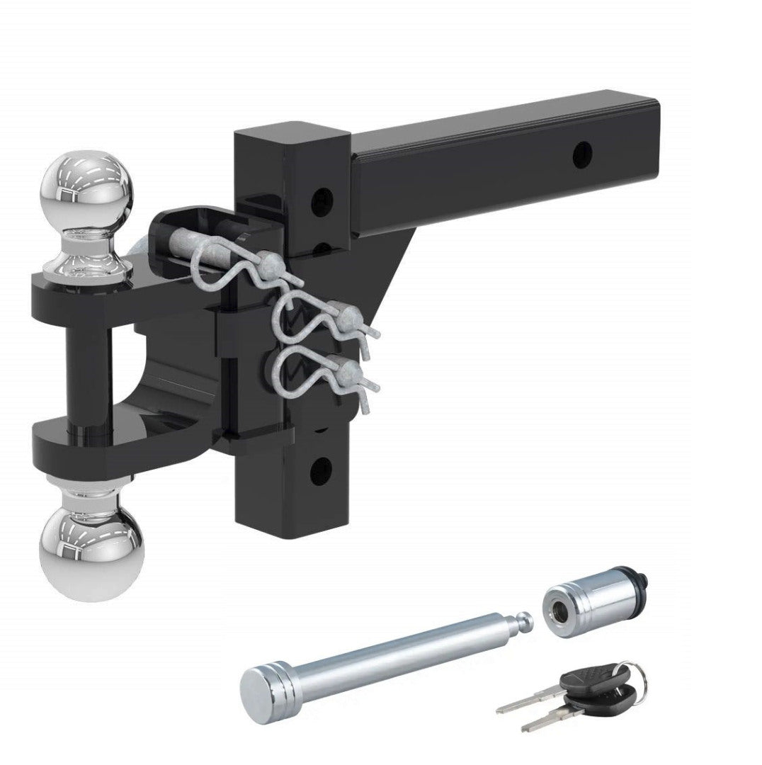Trailer Hitch Ball Mount,Adjustable Ball Mount