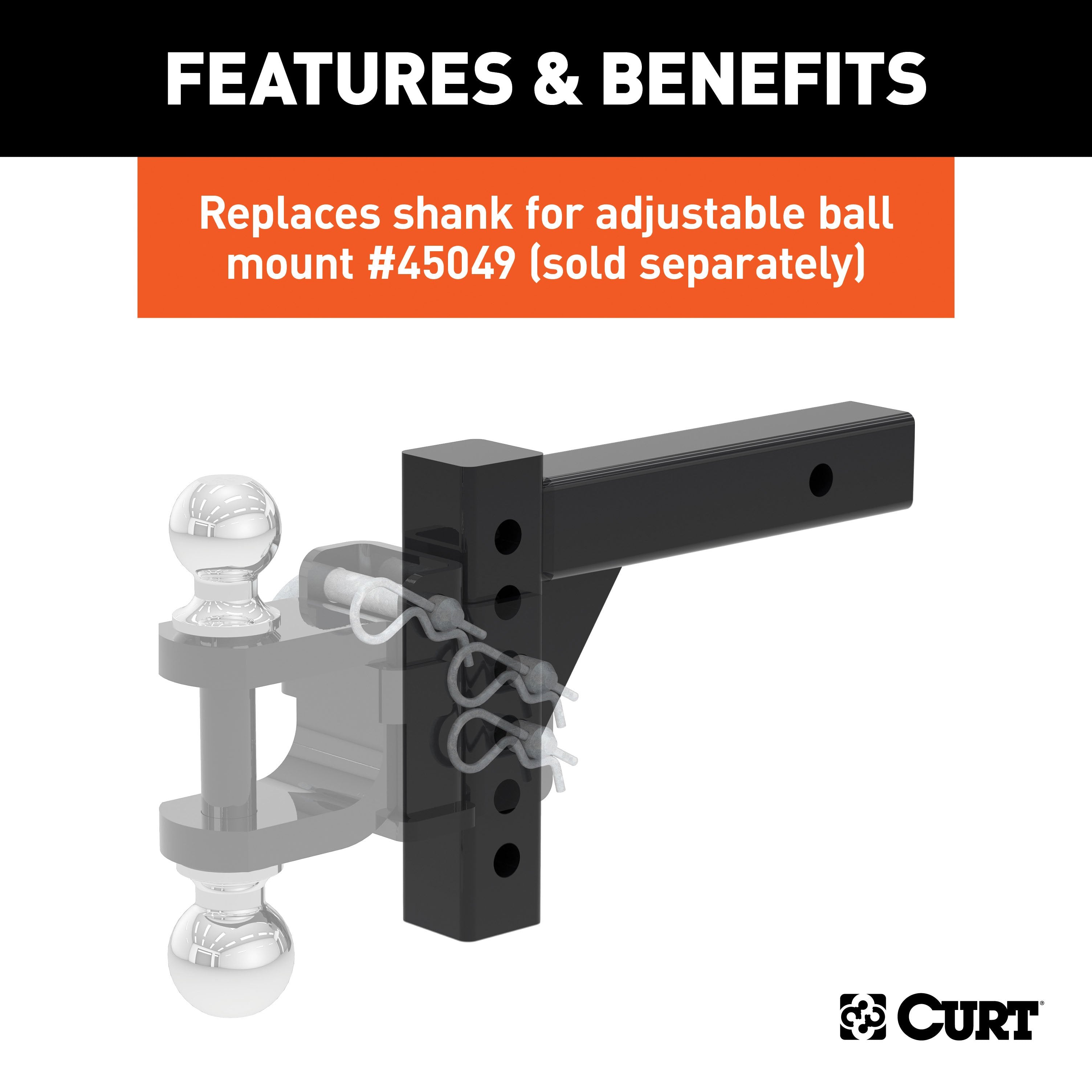 Trailer Hitch Ball Mount,Parts and Accessories