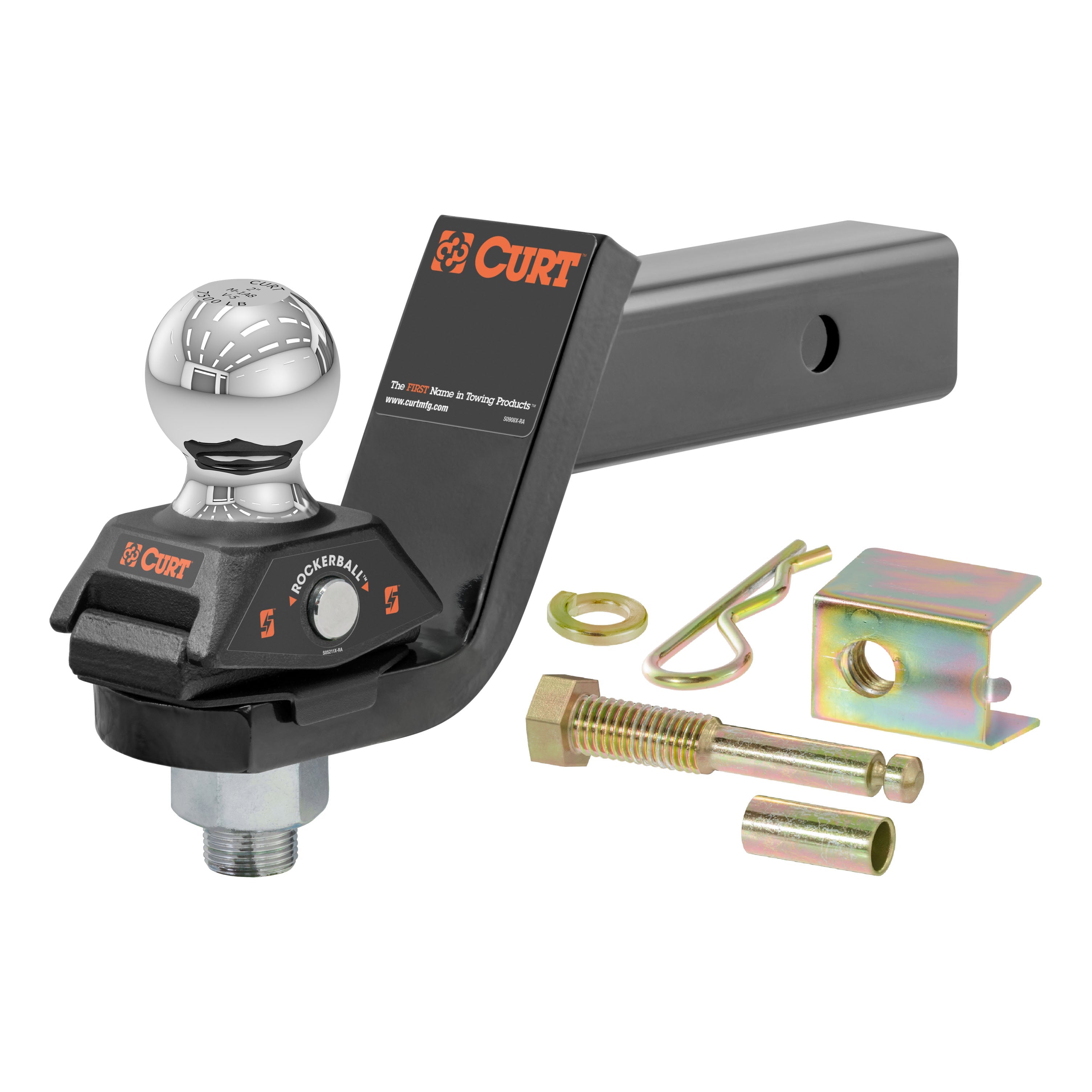 Trailer Hitch Ball Mount,Fixed Ball Mount