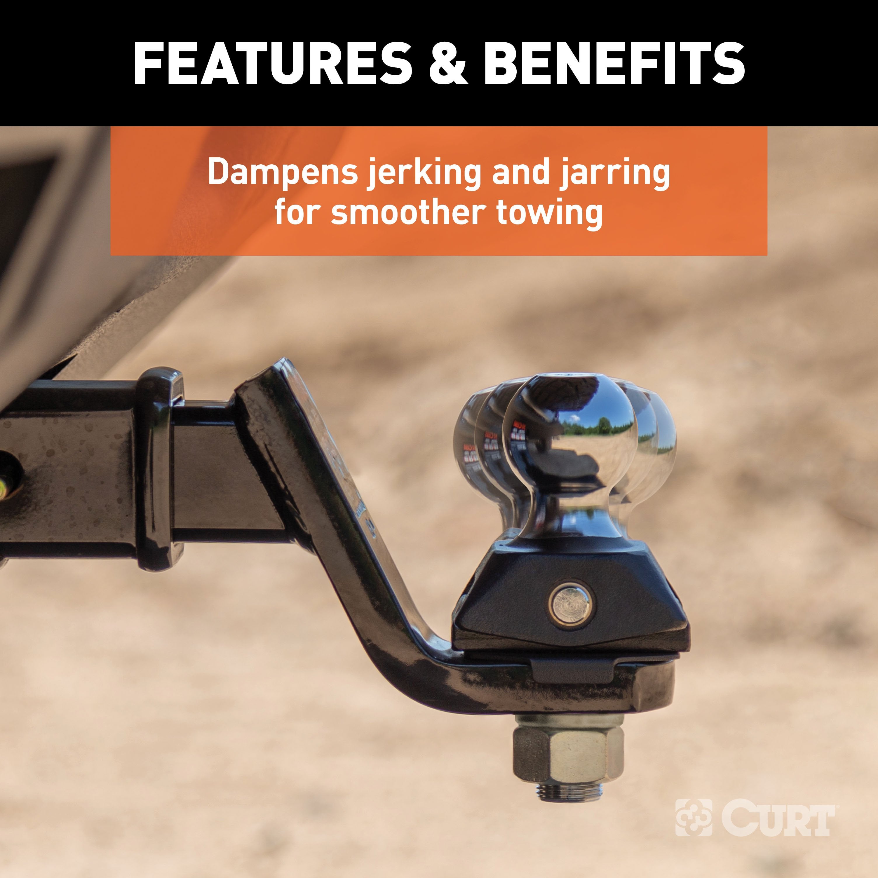 Trailer Hitch Ball Mount,Fixed Ball Mount