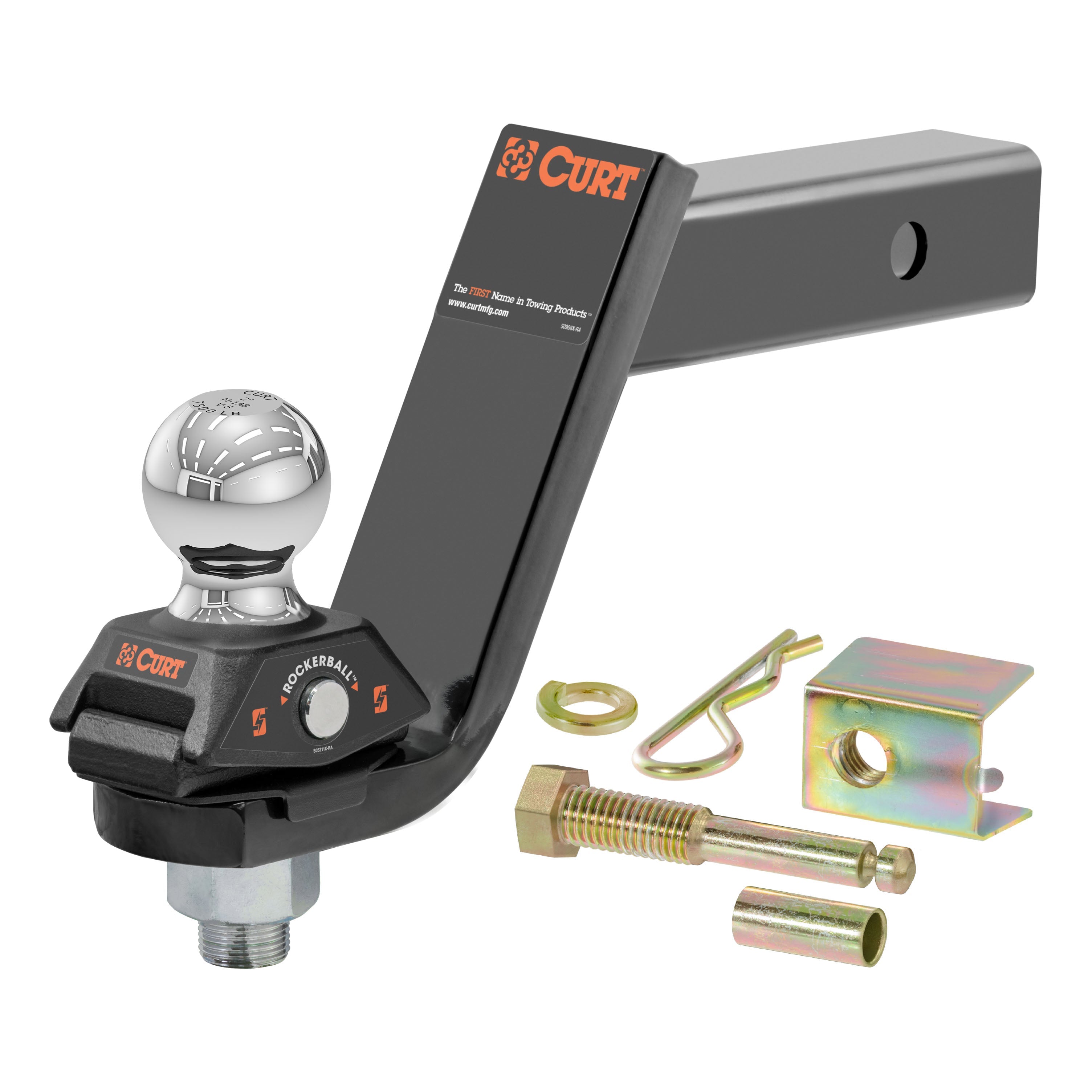 Trailer Hitch Ball Mount,Fixed Ball Mount