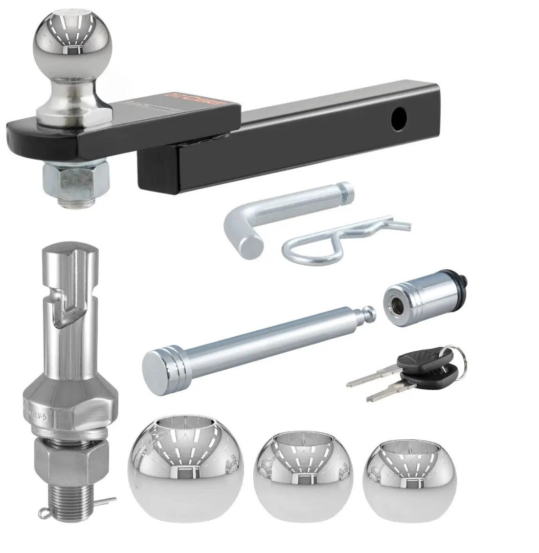 Trailer Hitch Ball Mount,Fixed Ball Mount