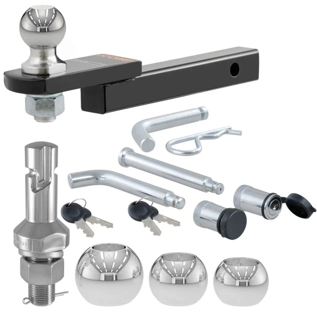 Trailer Hitch Ball Mount,Fixed Ball Mount