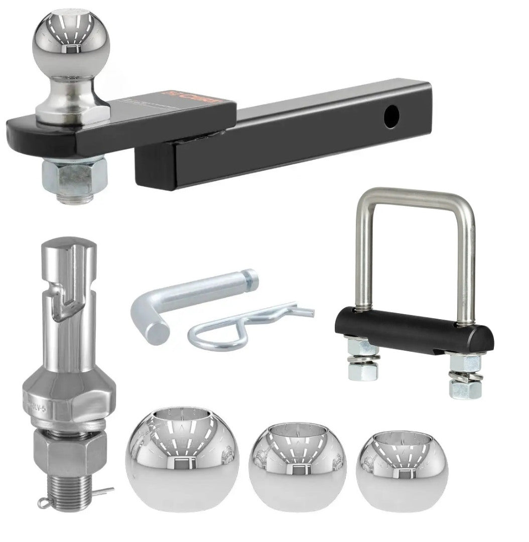Trailer Hitch Ball Mount,Fixed Ball Mount