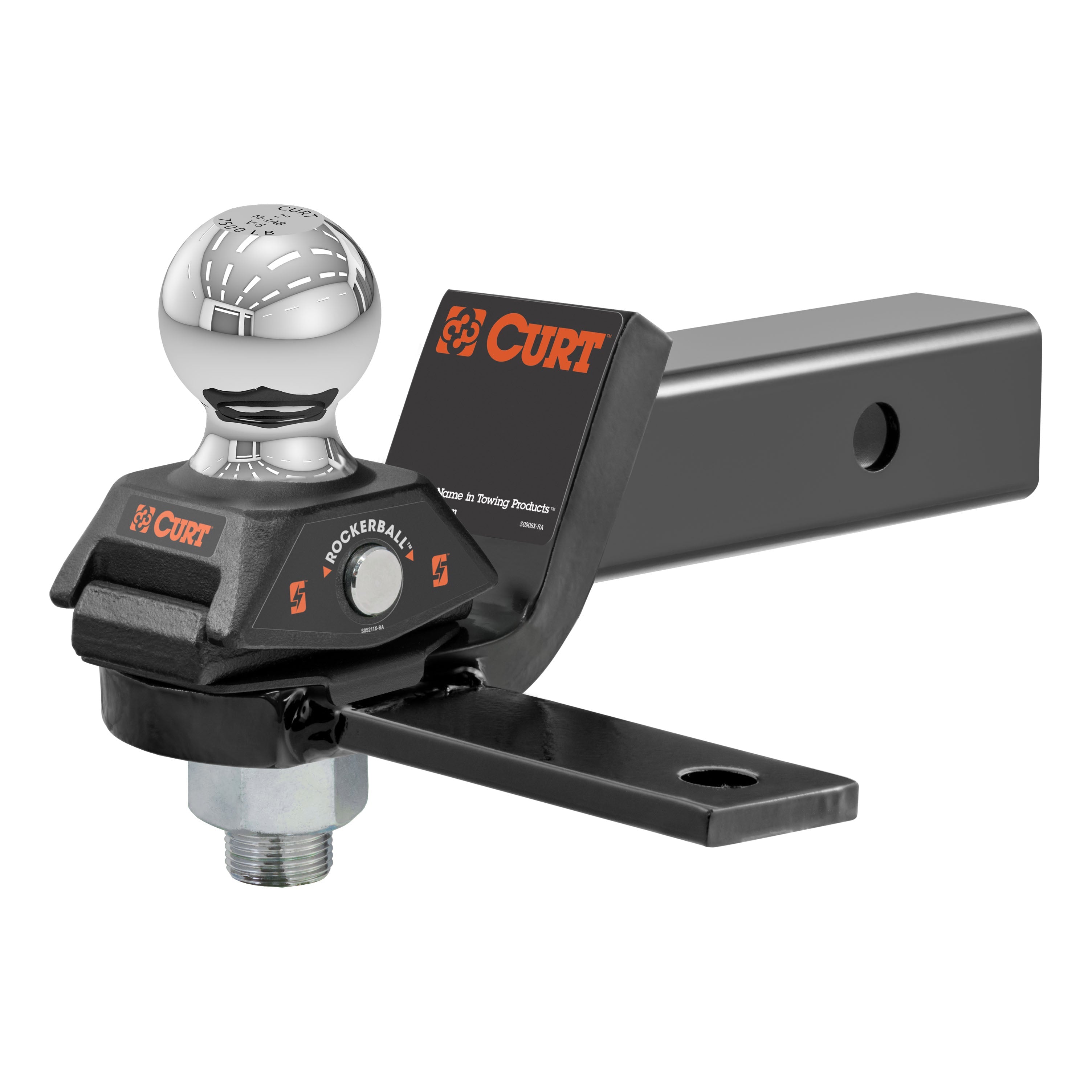 Trailer Hitch Ball Mount,Fixed Ball Mount