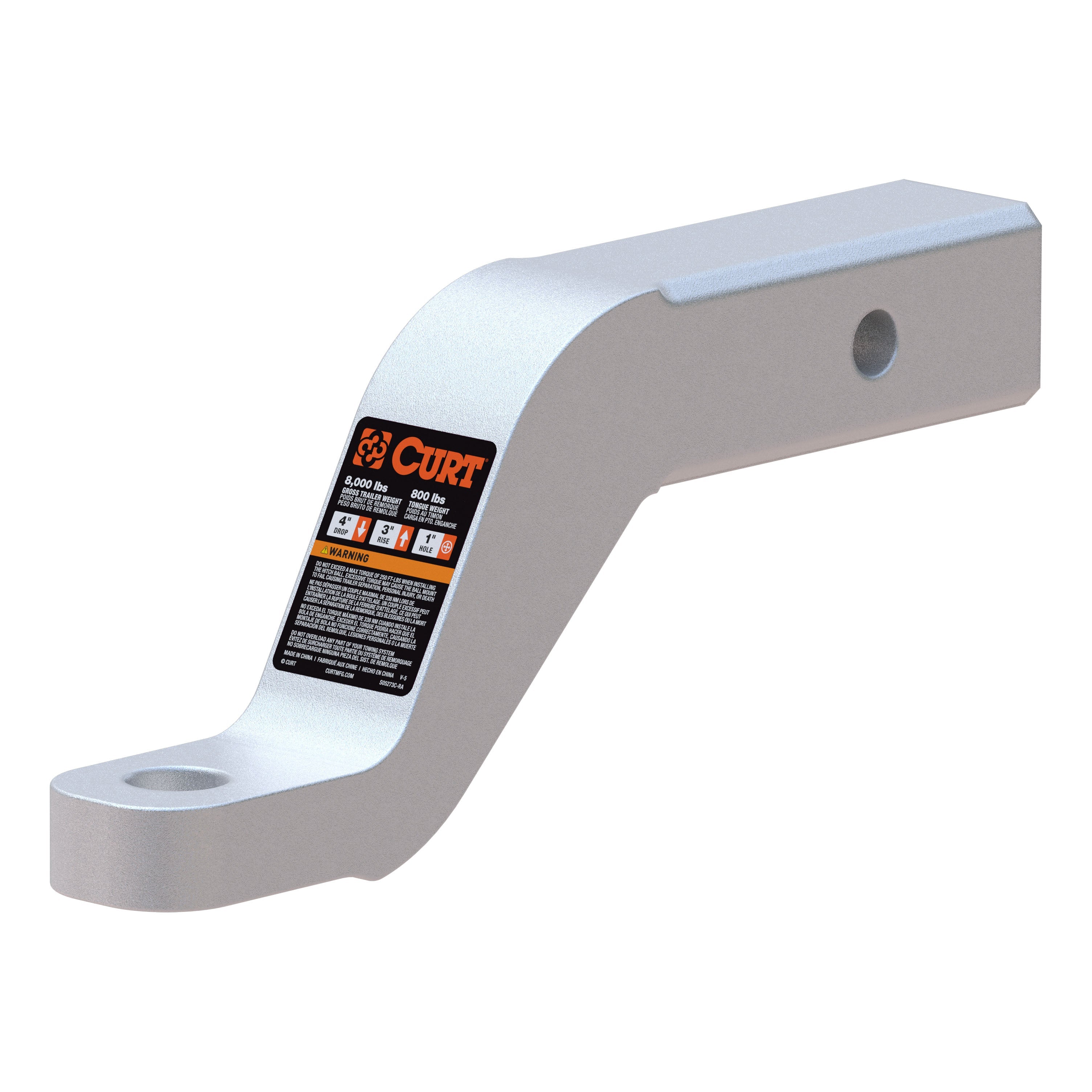 Trailer Hitch Ball Mount,Fixed Ball Mount