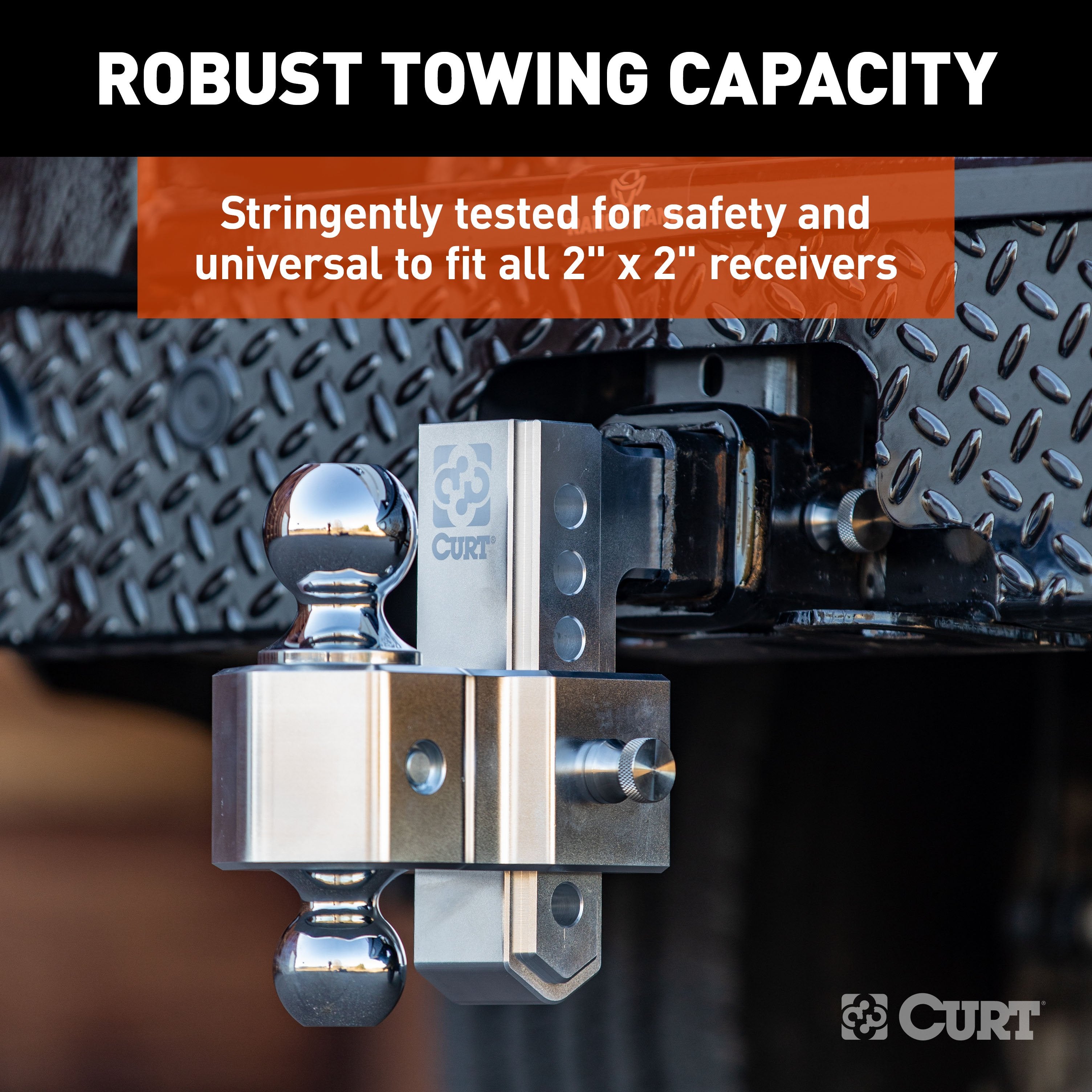 Trailer Hitch Ball Mount,Adjustable Ball Mount