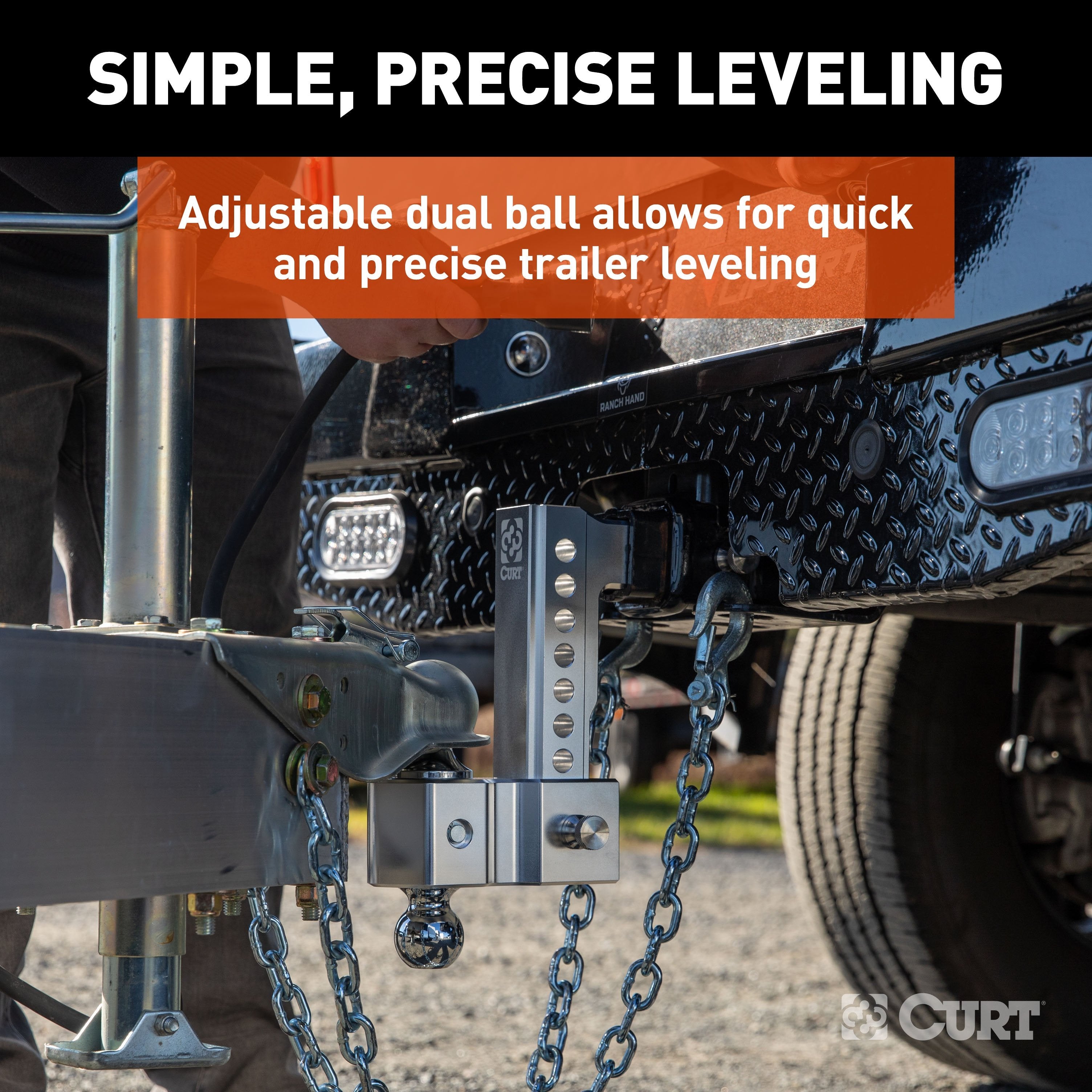 Trailer Hitch Ball Mount,Adjustable Ball Mount