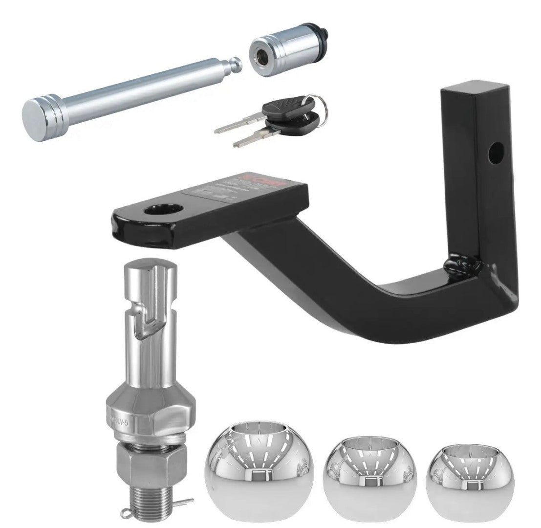 Trailer Hitch Ball Mount,Fixed Ball Mount