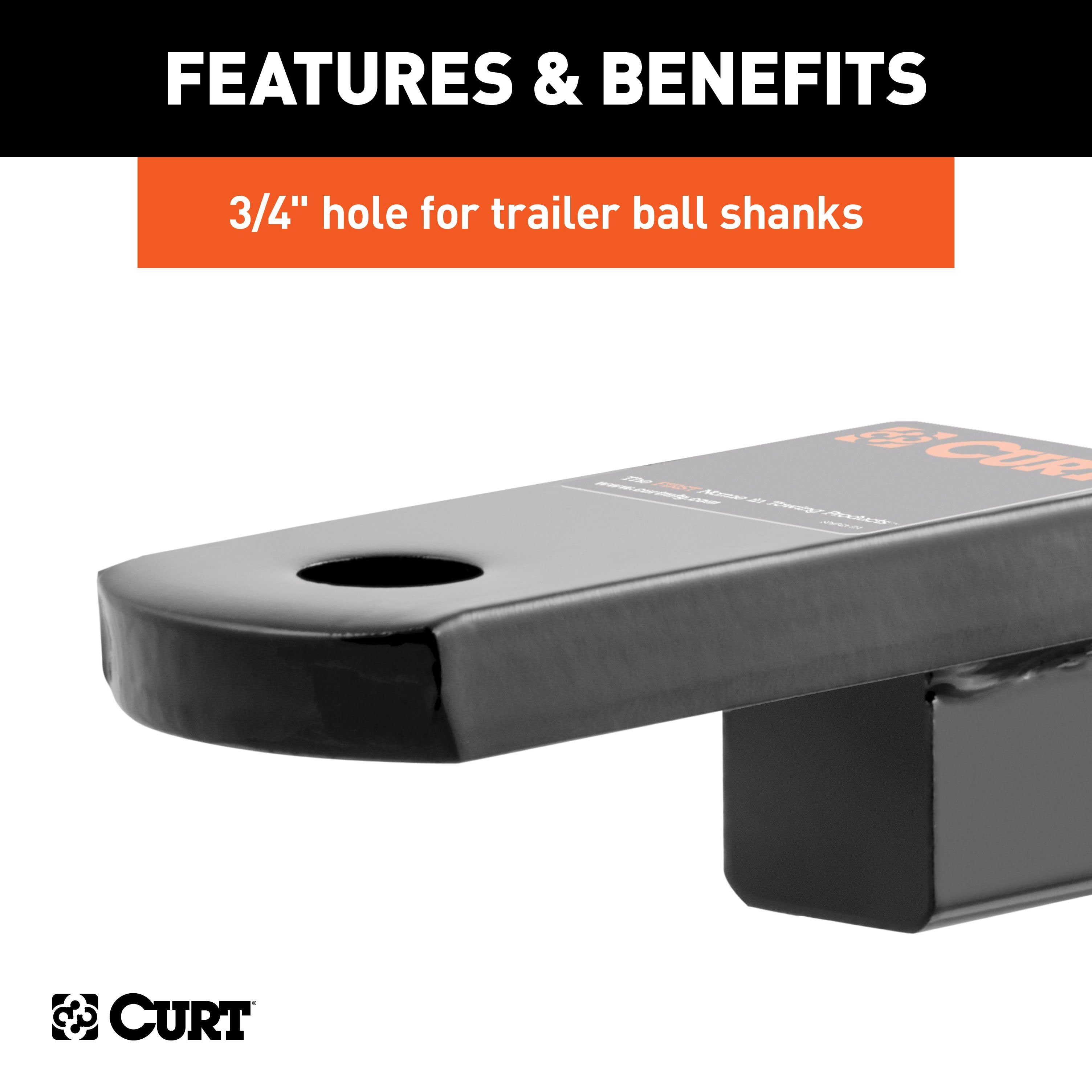 Trailer Hitch Ball Mount,Fixed Ball Mount