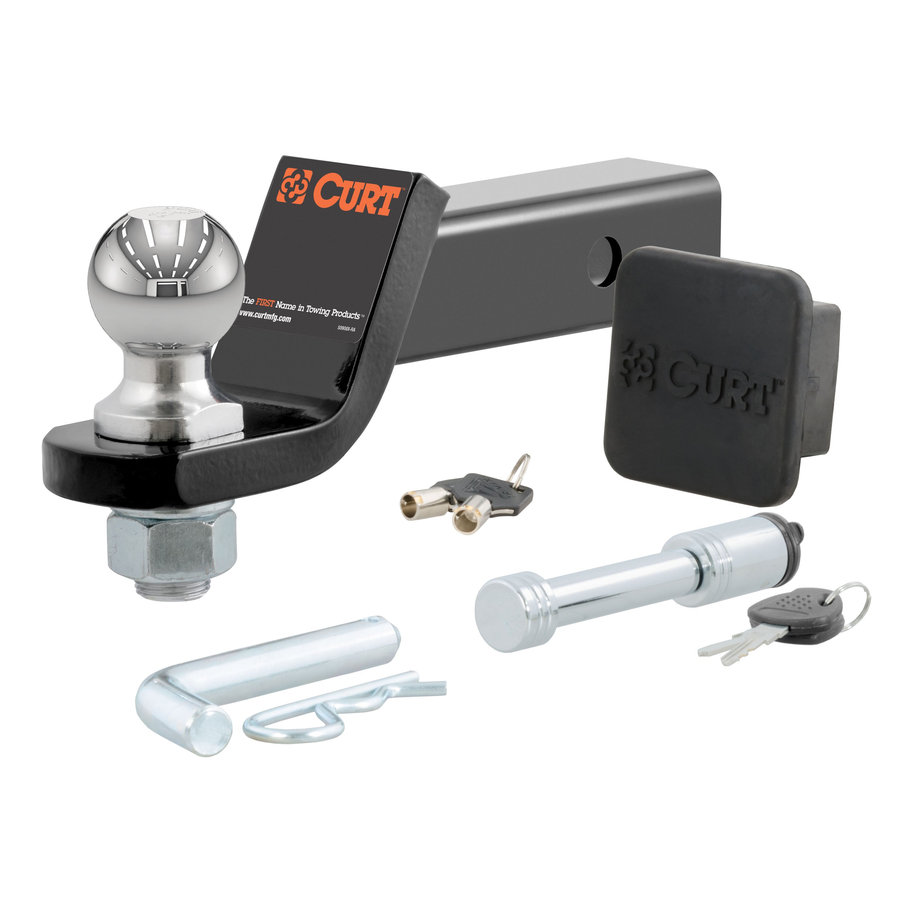 Trailer Hitch Ball Mount,Fixed Ball Mount