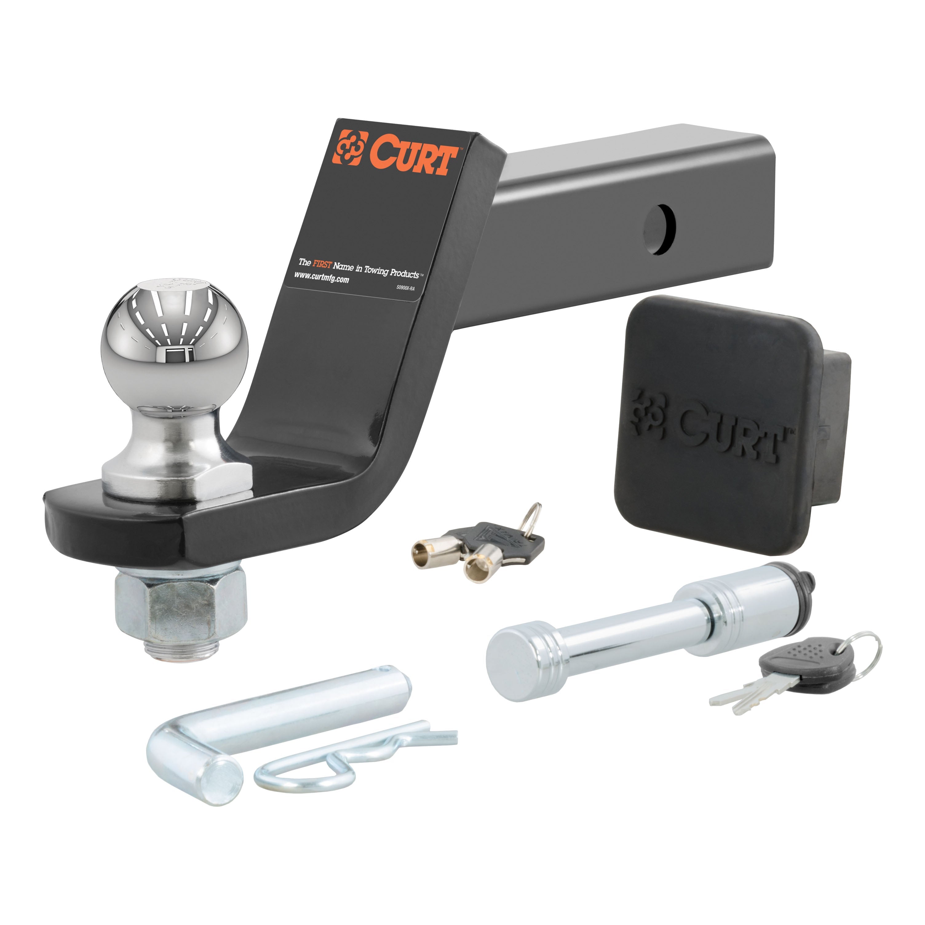 Trailer Hitch Ball Mount,Fixed Ball Mount