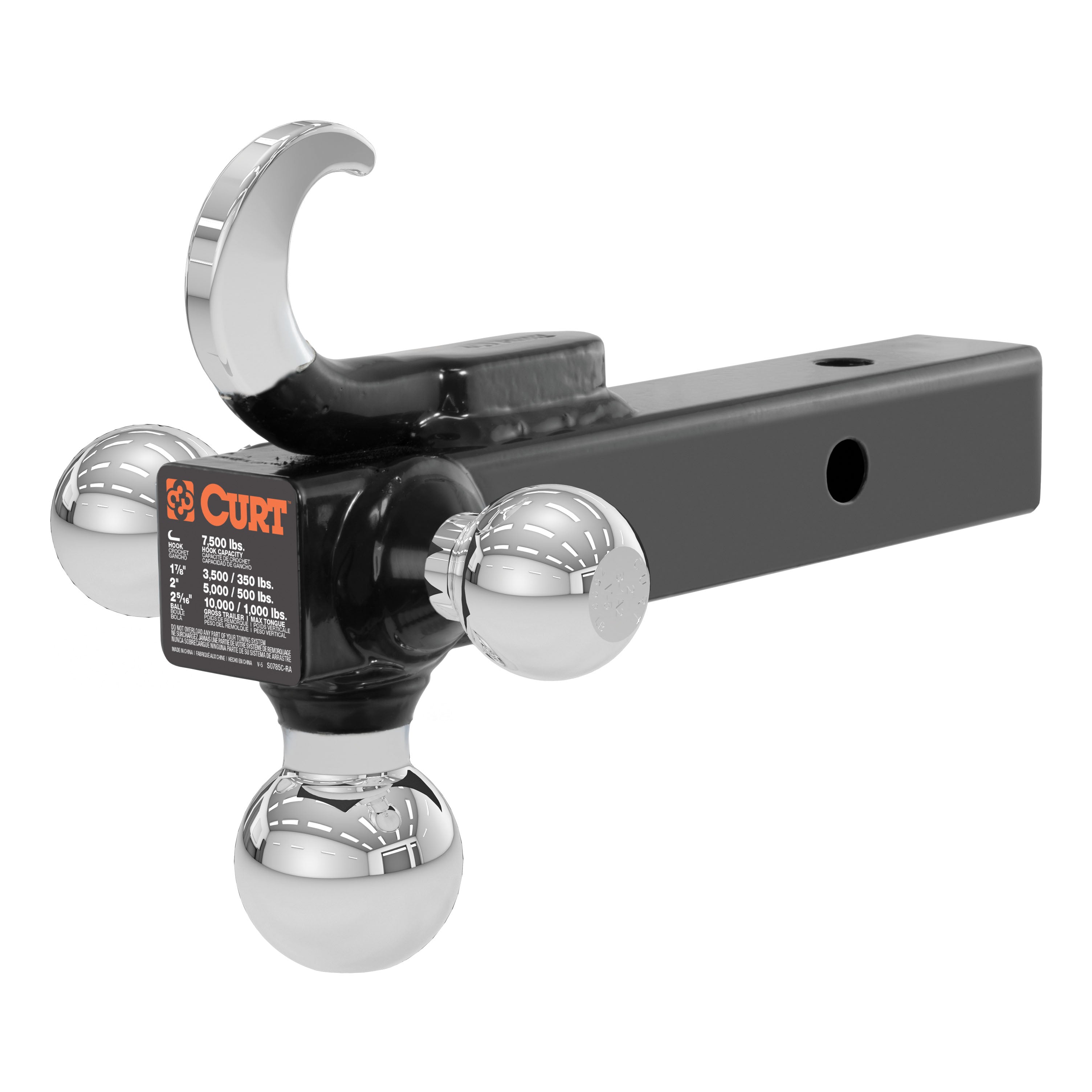 Trailer Hitch Ball Mount,Fixed Ball Mount