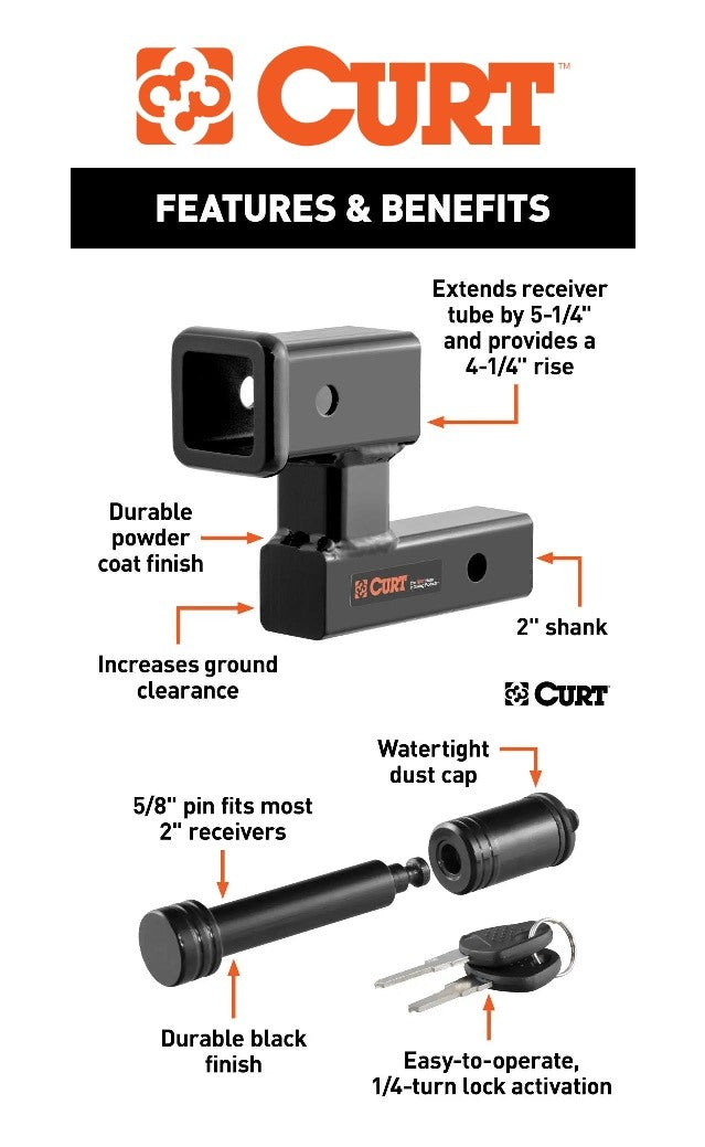 RV Flat Towing Parts,Hitch Adapters and Extenders