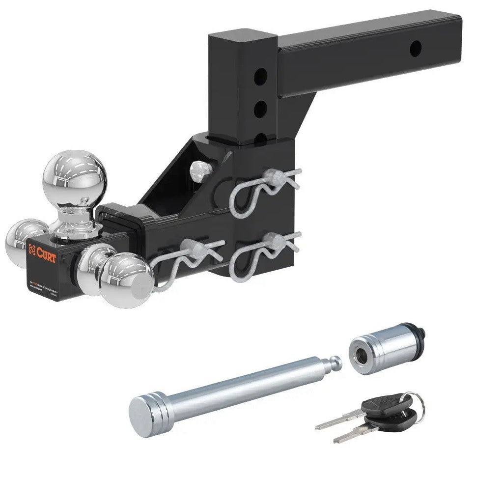 Trailer Hitch Ball Mount,Adjustable Ball Mount