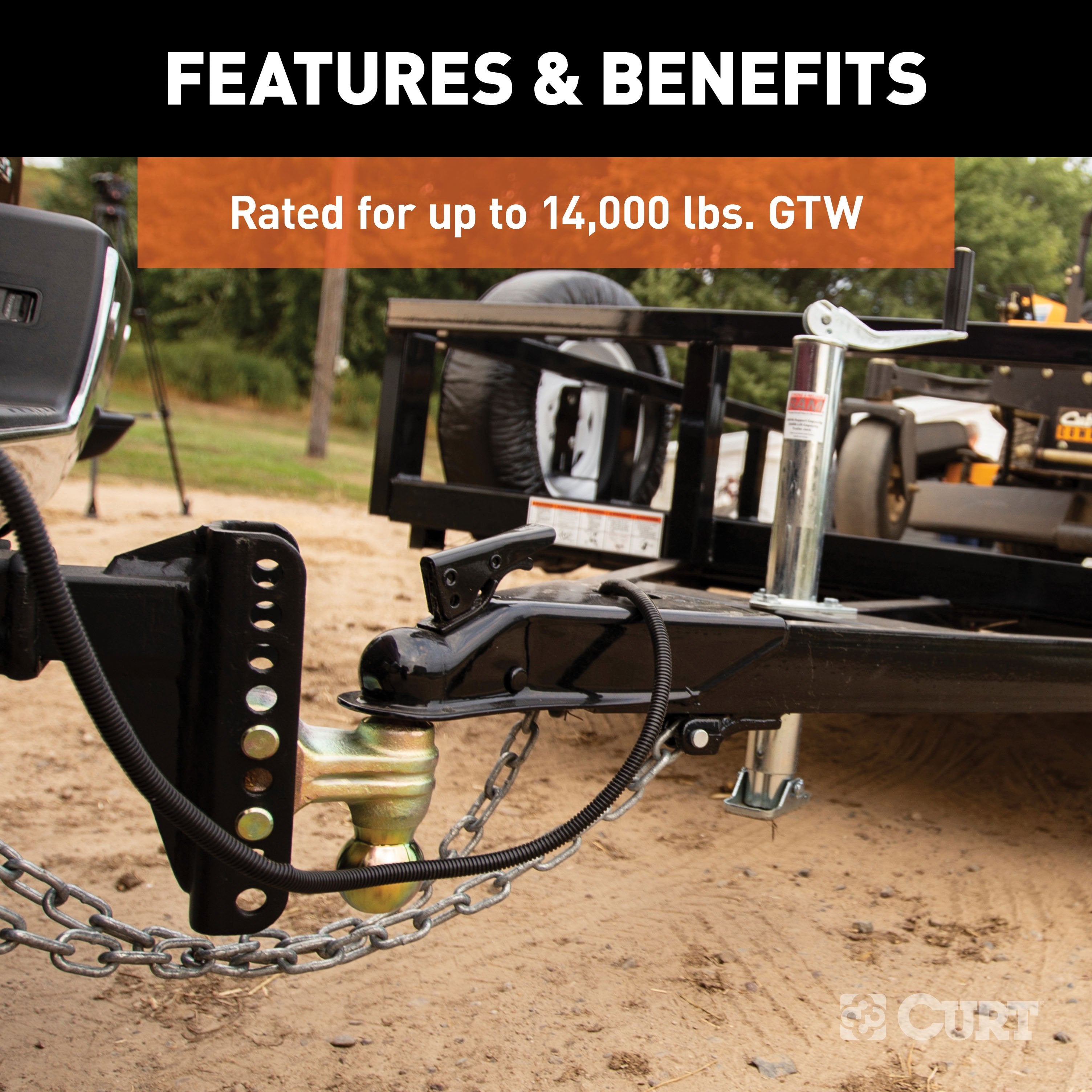 Trailer Hitch Ball Mount,Adjustable Ball Mount