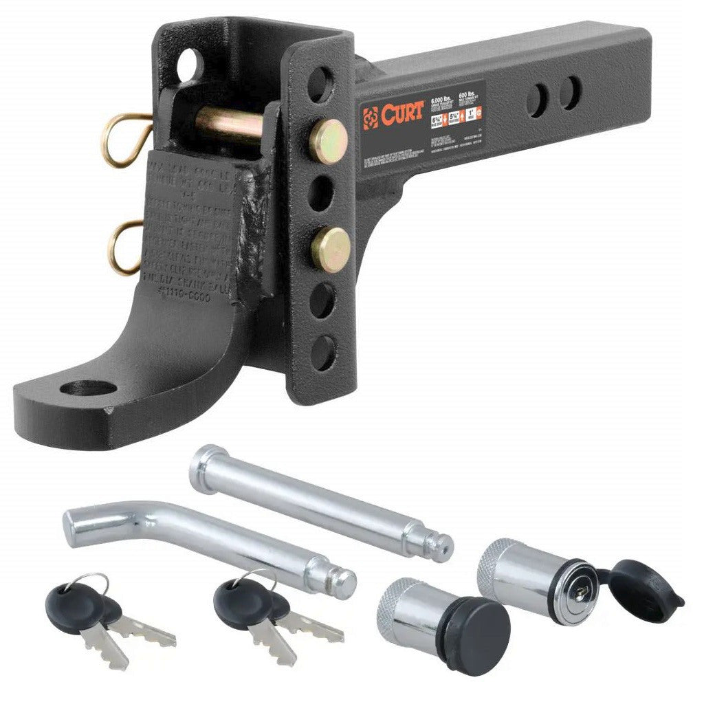 Trailer Hitch Ball Mount,Adjustable Ball Mount