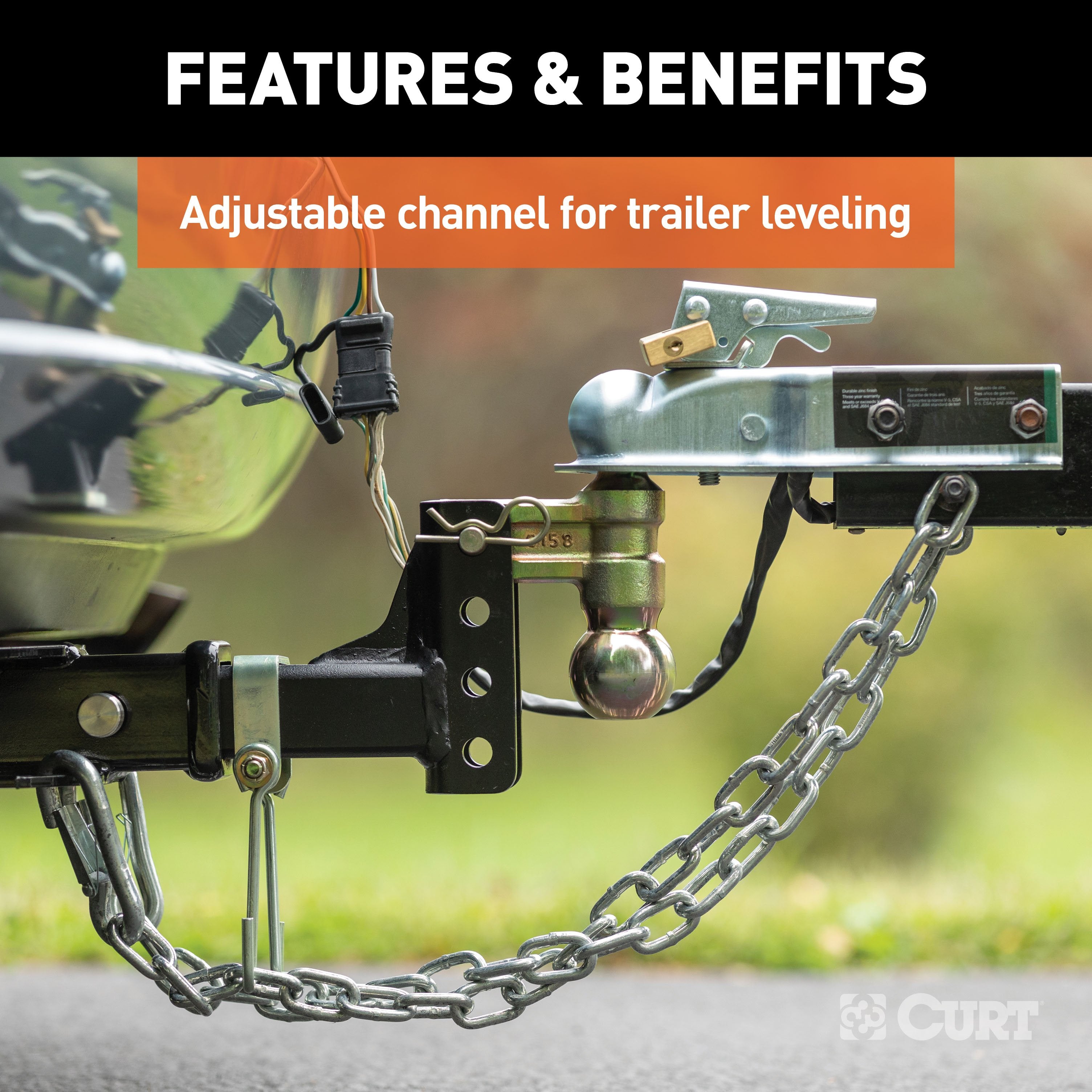 Trailer Hitch Ball Mount,Adjustable Ball Mount