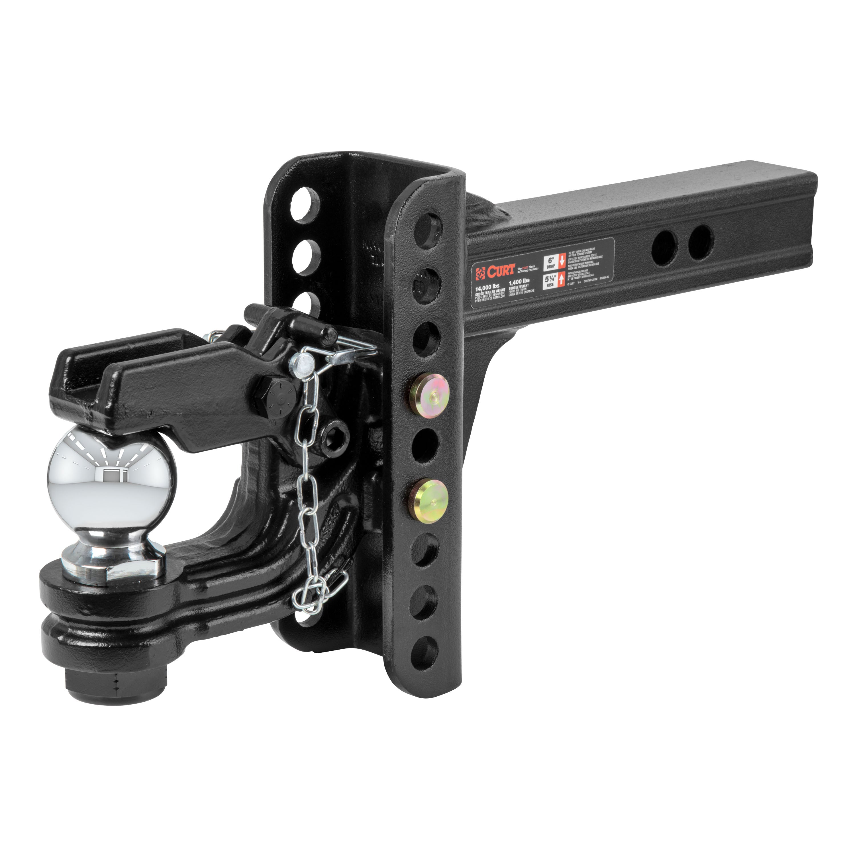Trailer Hitch Ball Mount,Adjustable Ball Mount