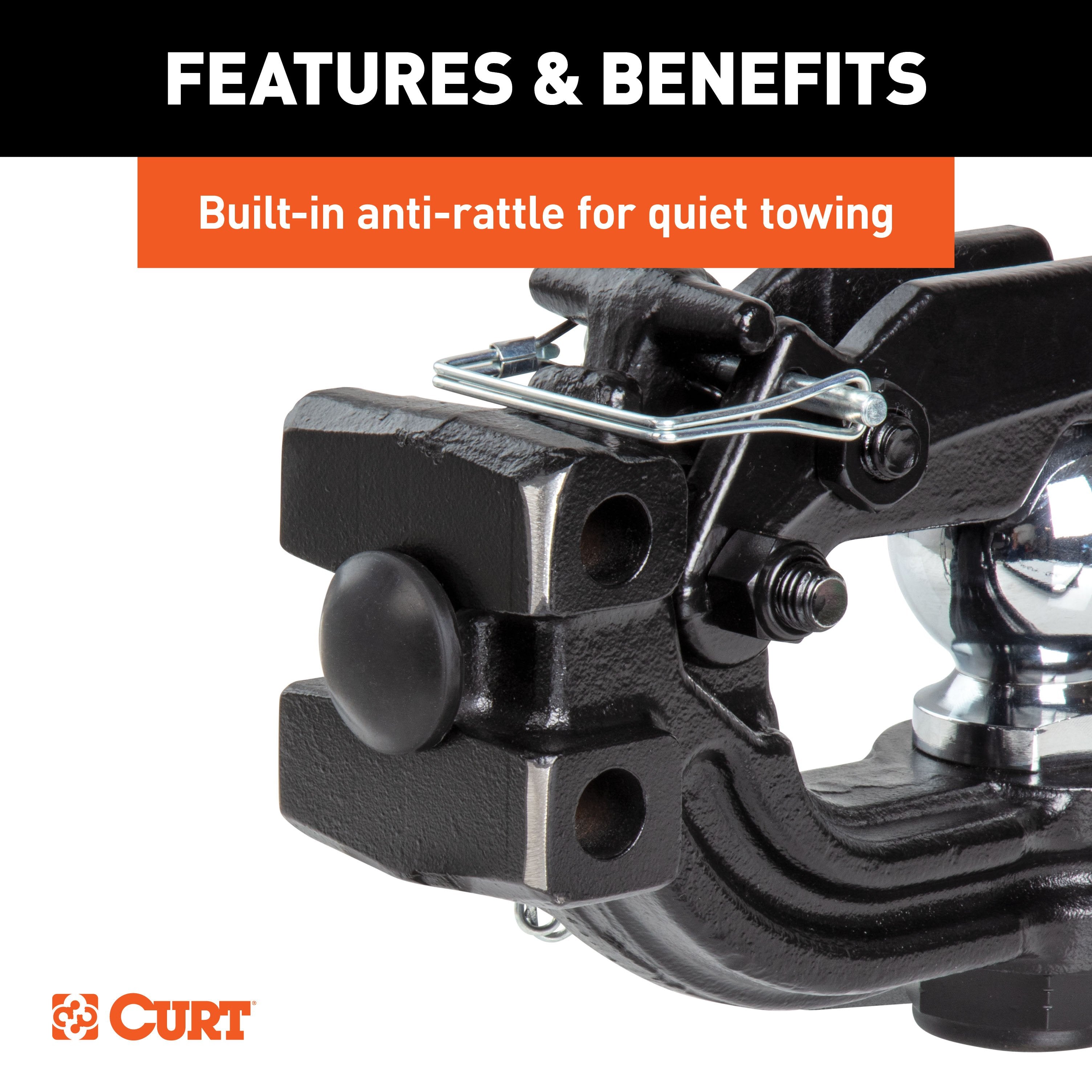 Trailer Hitch Ball Mount,Adjustable Ball Mount