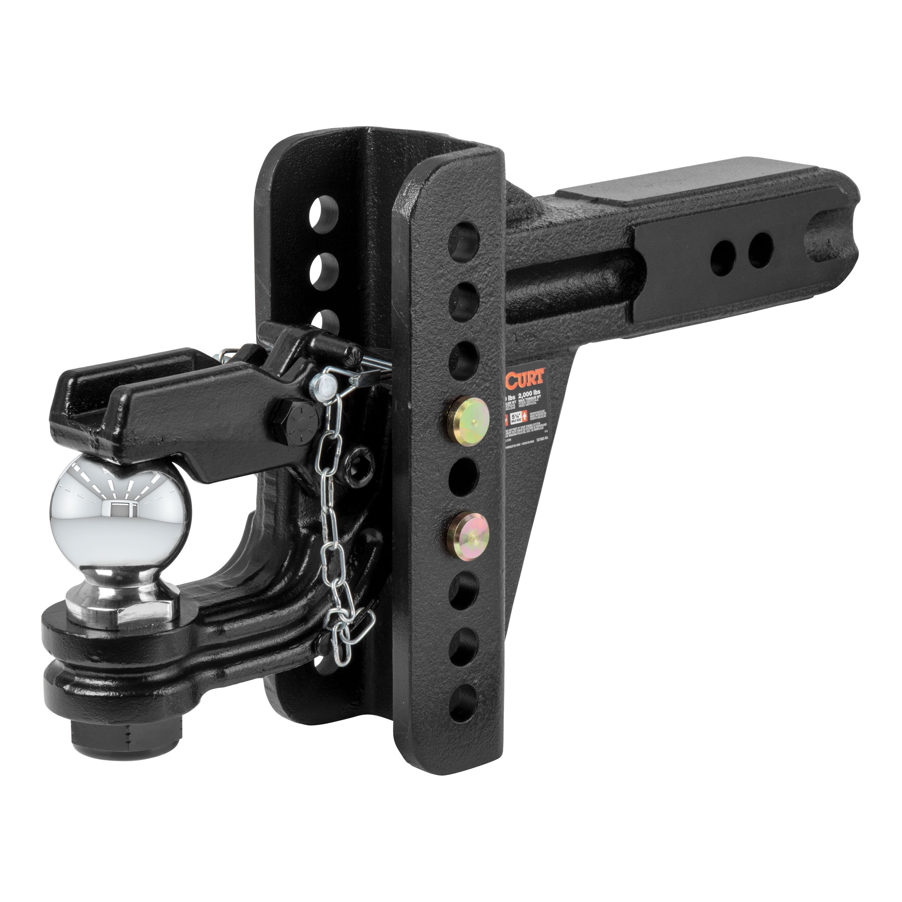 Trailer Hitch Ball Mount,Adjustable Ball Mount