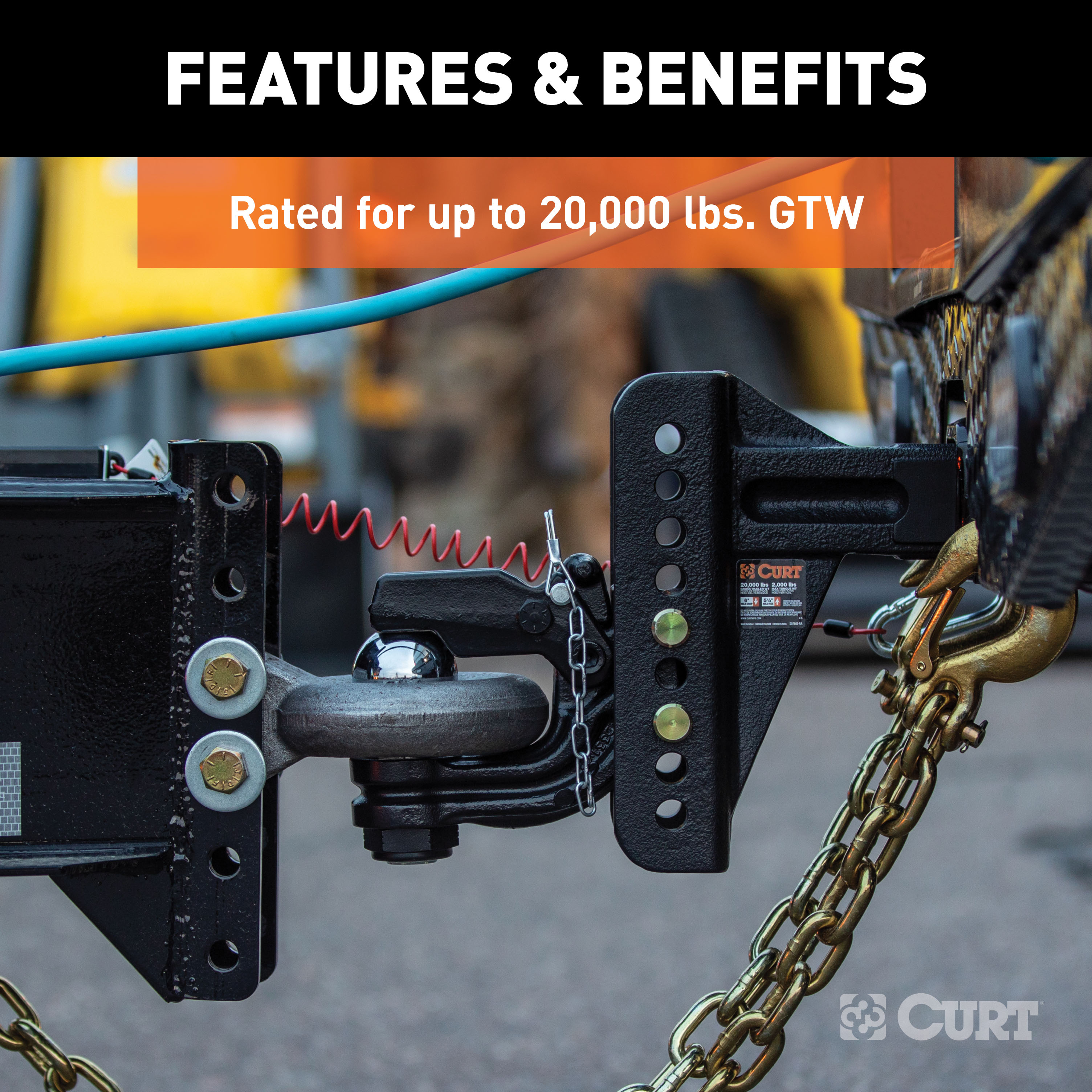 Trailer Hitch Ball Mount,Adjustable Ball Mount